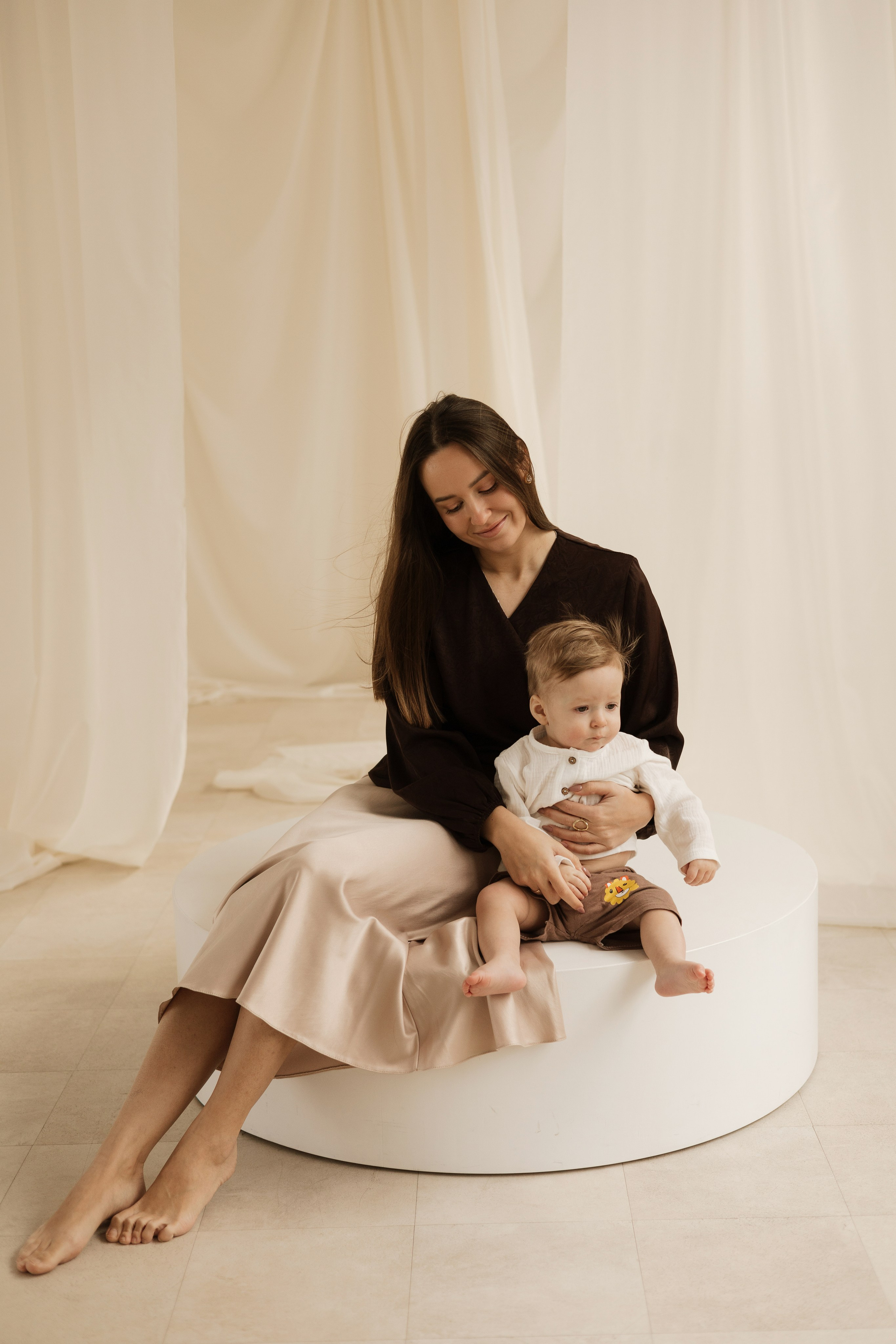 Арсений с мамой и папой. Фотограф в Кемерово Миллер Анна