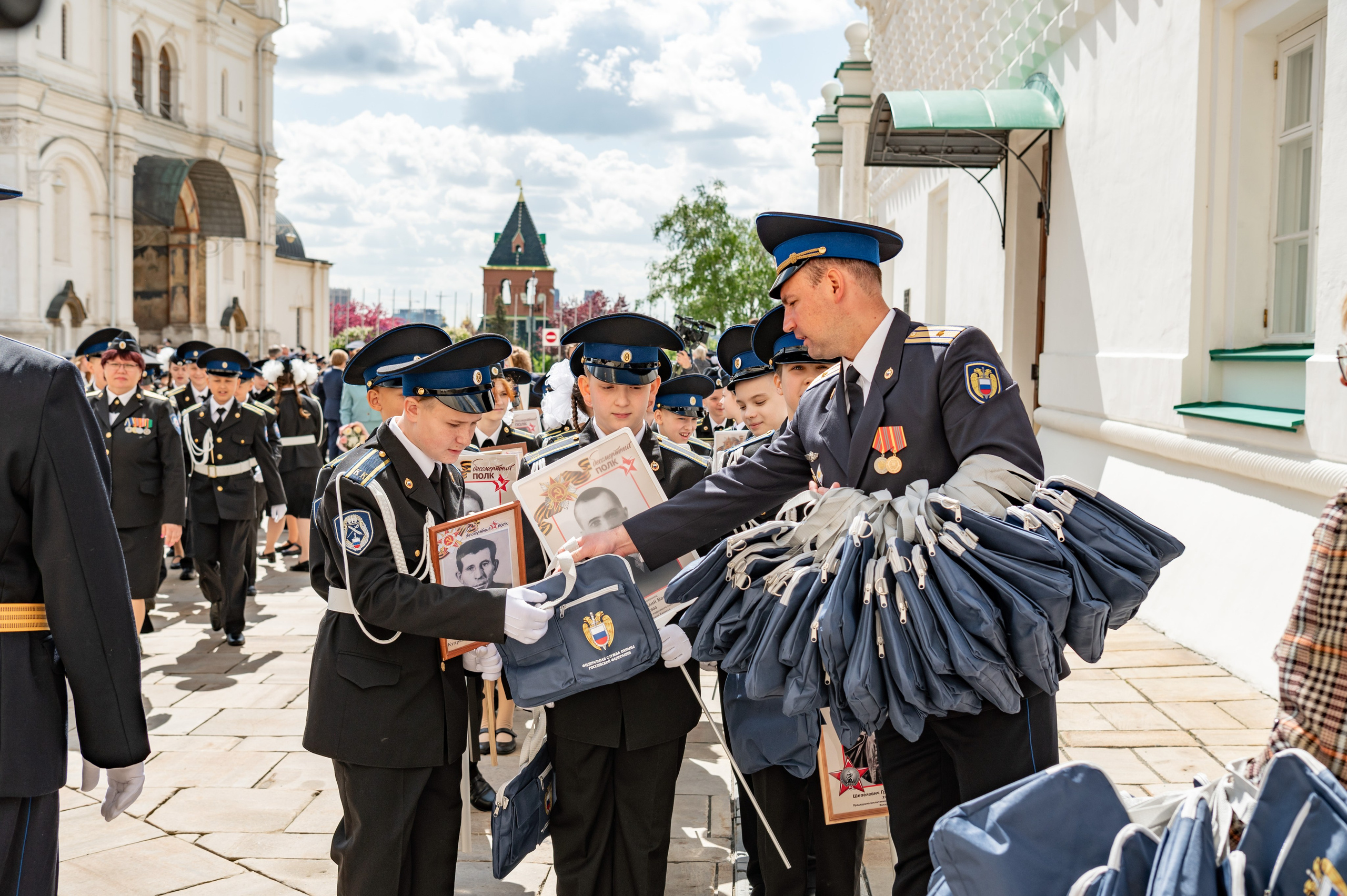 Фотосессия Присяги кадетов «Школа 1231 им. В. Д. Поленова». Детский и семейный фотограф г. Москва Оксана Катаджи