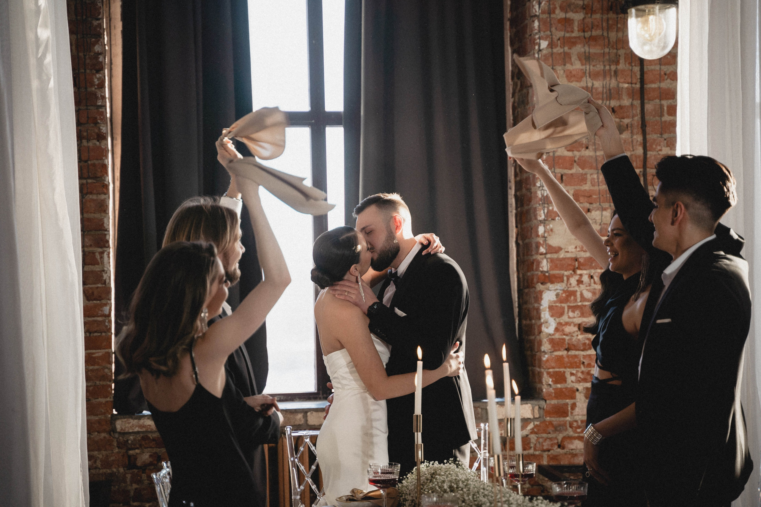 Камерный ужин. Свадебный фотограф Казань Анастасия Доле