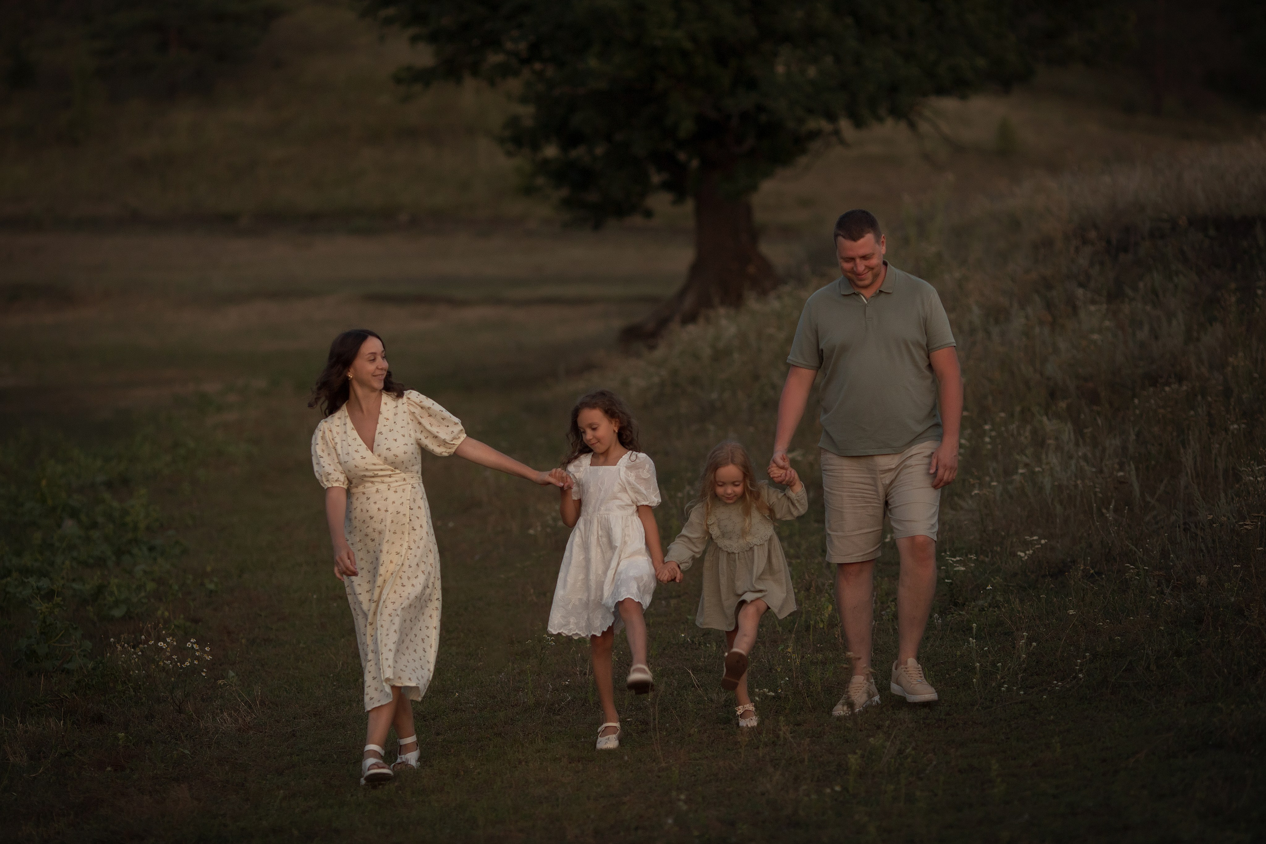 Теплый август. Семейный и детский фотограф в Саратове Полина Коткина