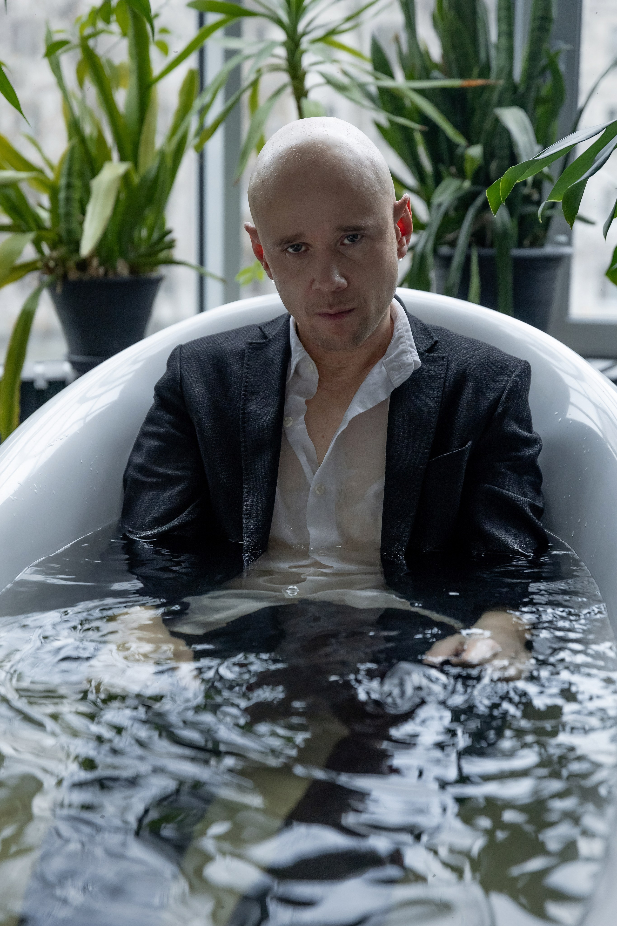 Мужской портрет в ванной. Рыжий Фотограф Иркутск