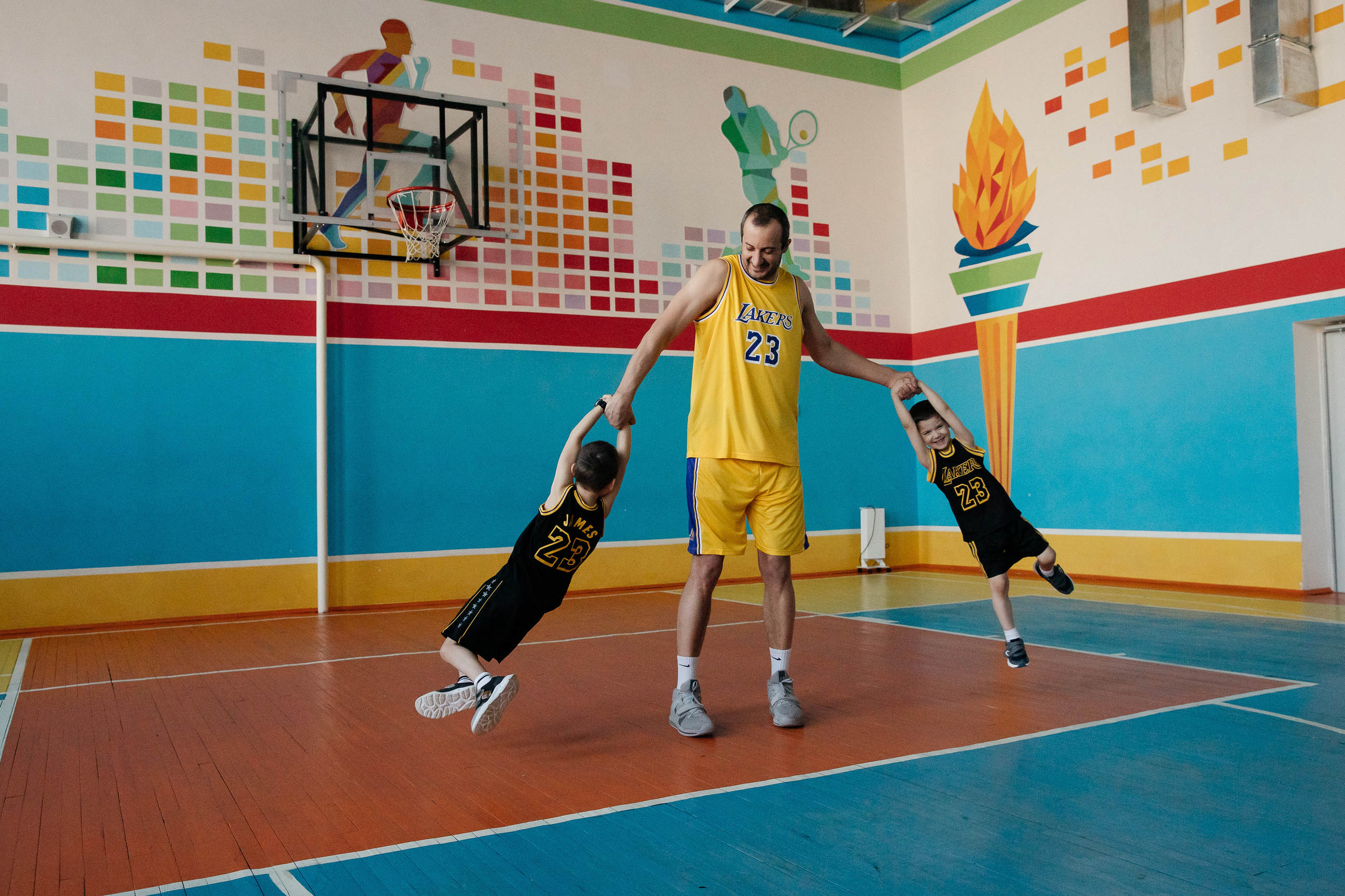 Саша, Кирилл и Данил. Воронистая Анастасия. Фотограф Якутия, Томпонский район