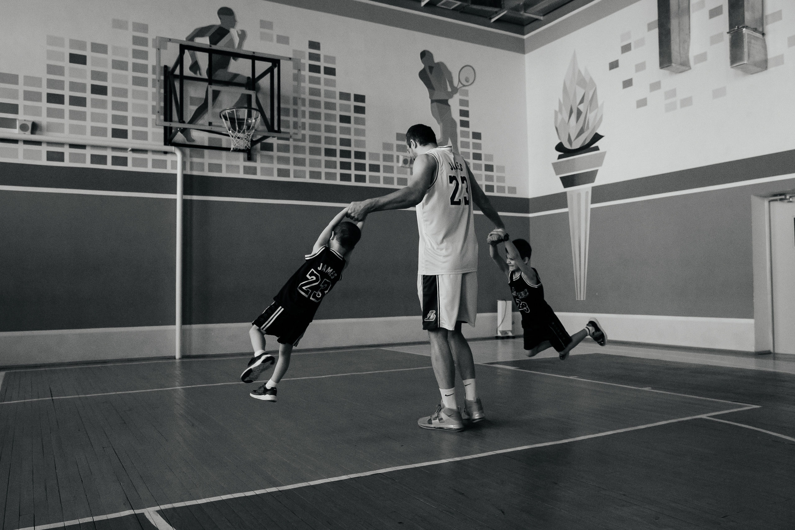 Саша, Кирилл и Данил. Воронистая Анастасия. Фотограф Якутия, Томпонский район