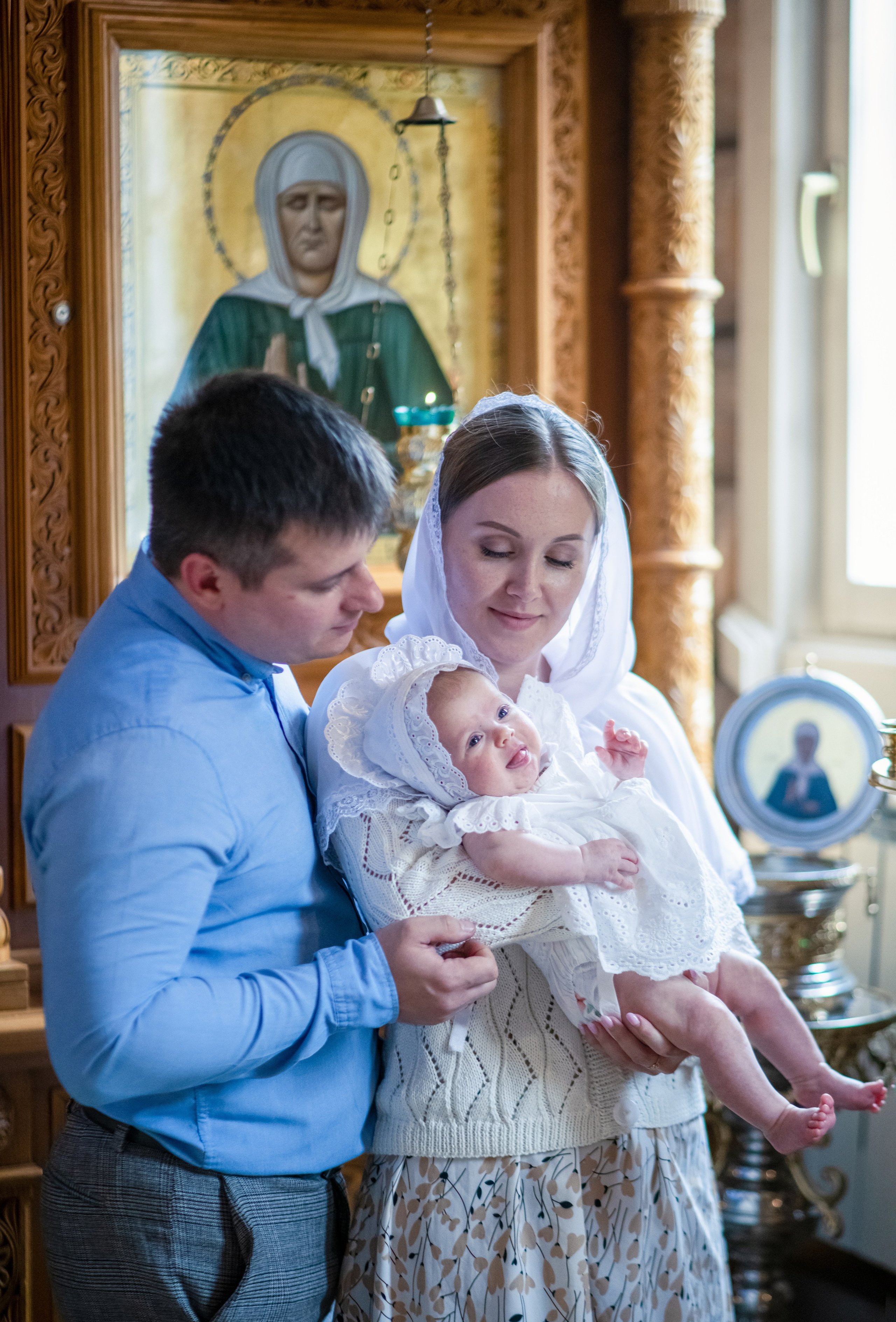Крещение Ангелина. Фотограф на крещение, венчание Галина Борисова. Москва и МО