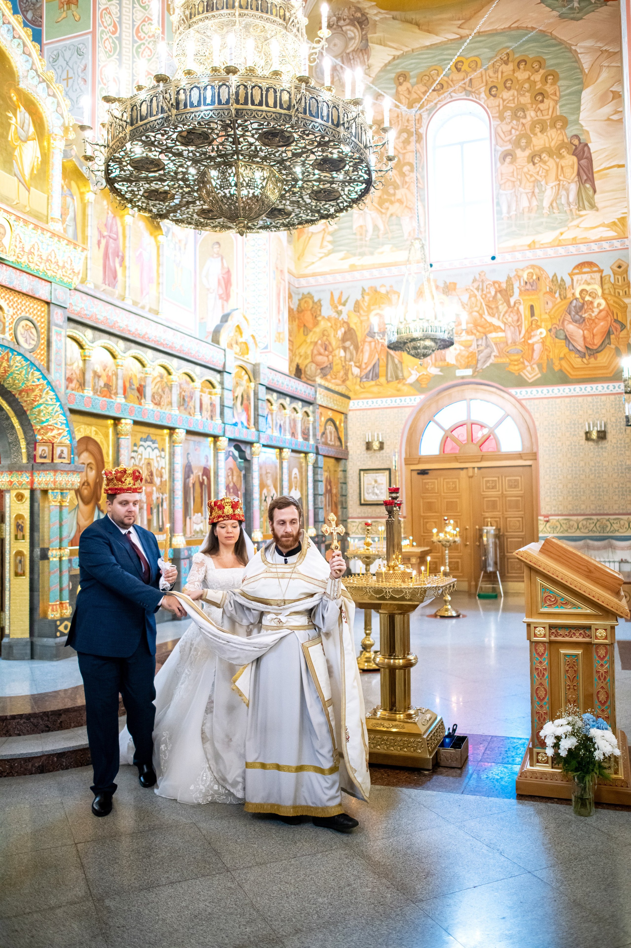 Венчание Ирины и Павла. Фотограф на крещение, венчание Галина Борисова. Москва и МО