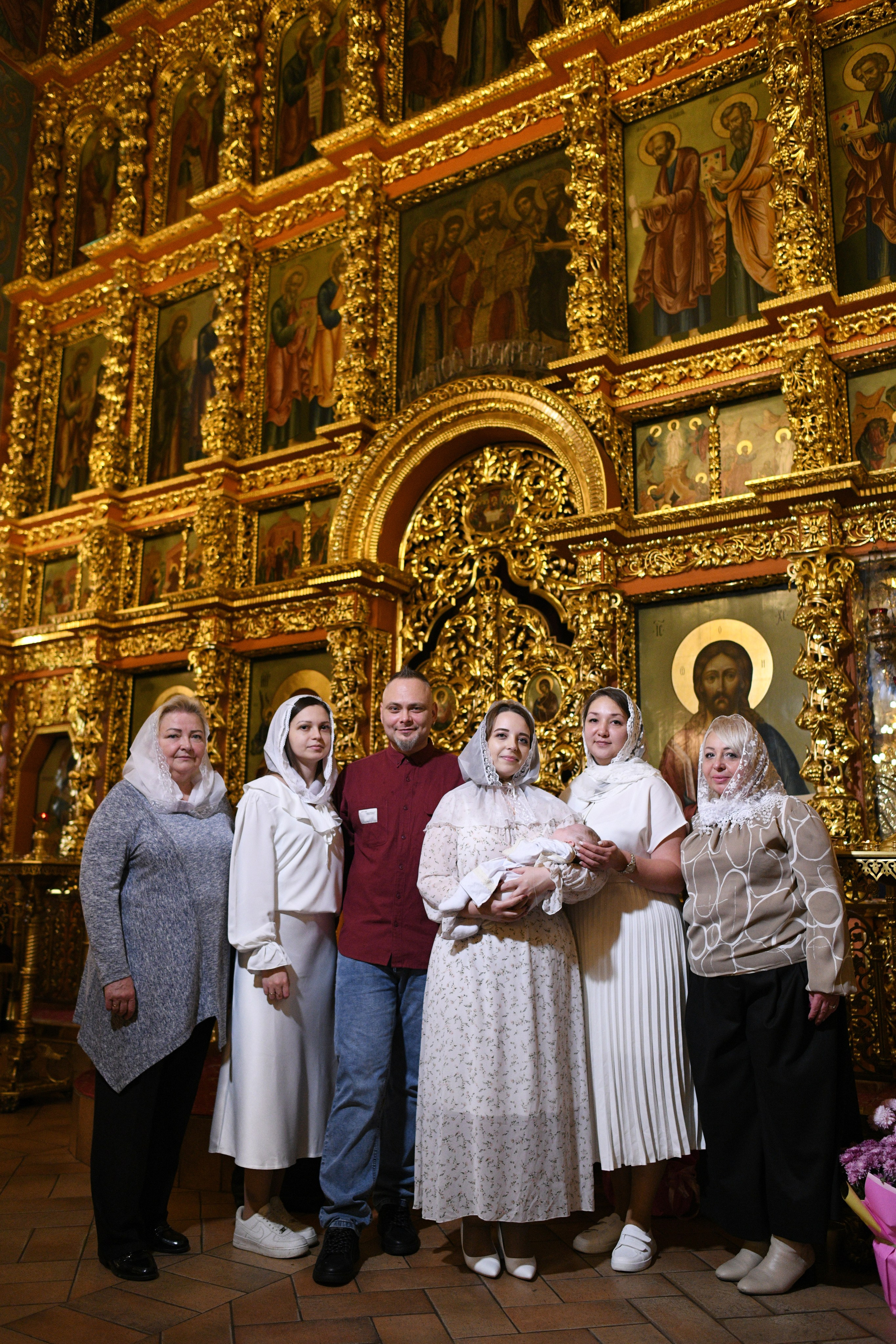 Крещение Егора. Фотограф на крещение, венчание Галина Борисова. Москва и МО