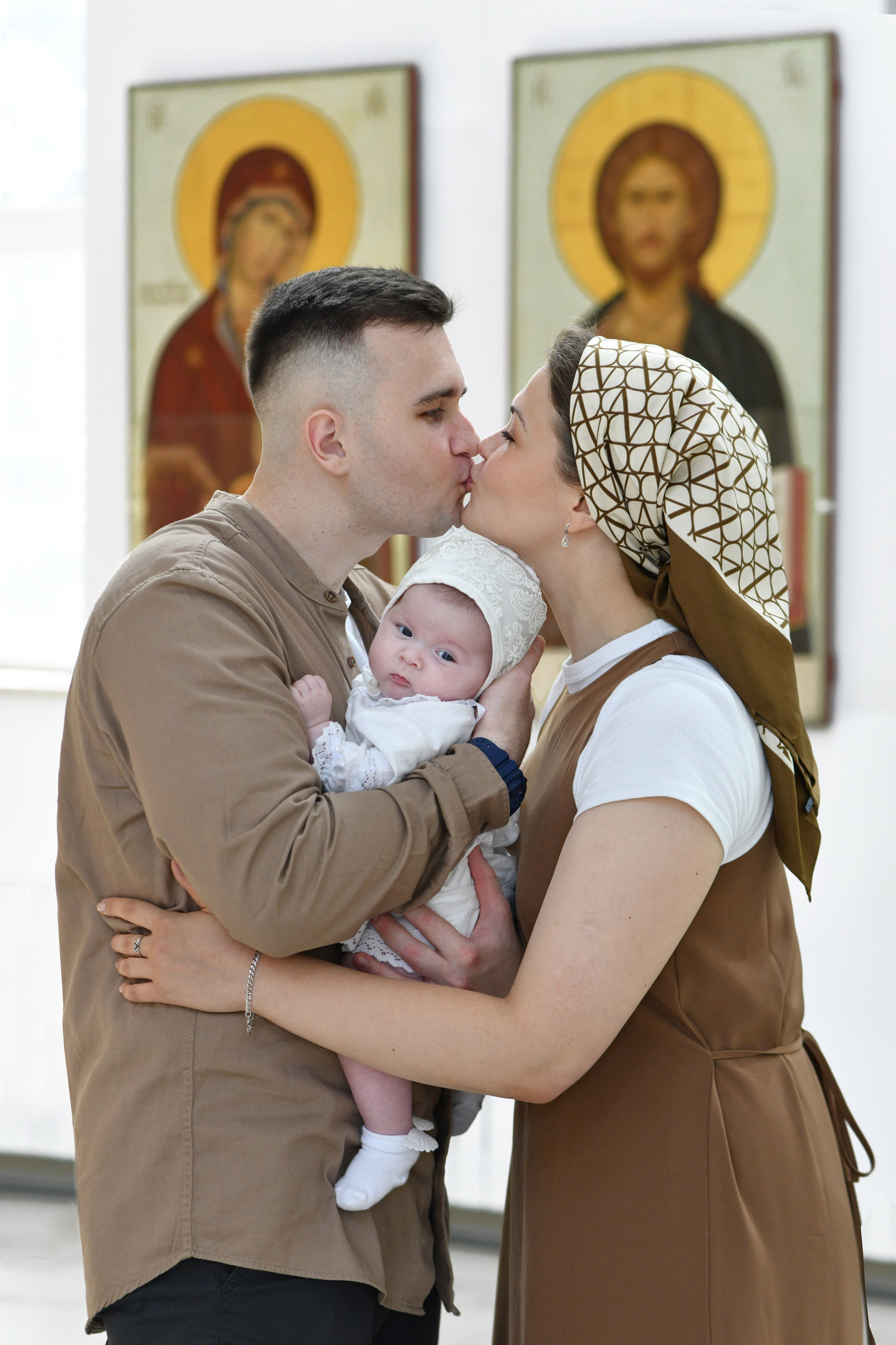Крещение Мария. Фотограф на крещение, венчание Галина Борисова. Москва и МО