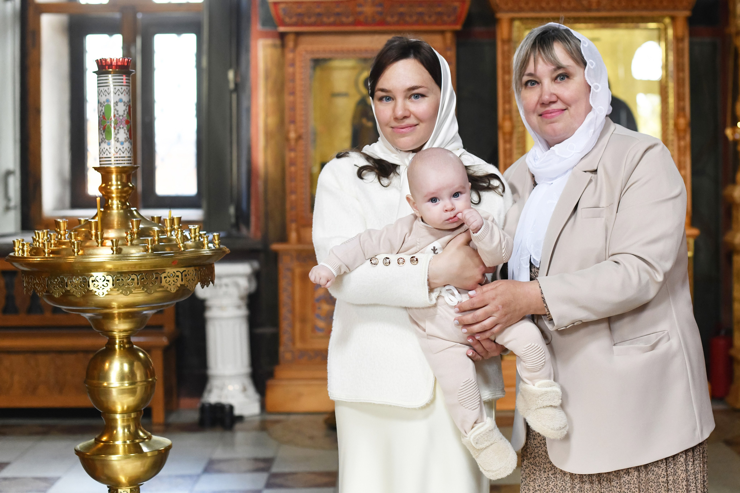 Крещение Федя. Фотограф на крещение, венчание Галина Борисова. Москва и МО