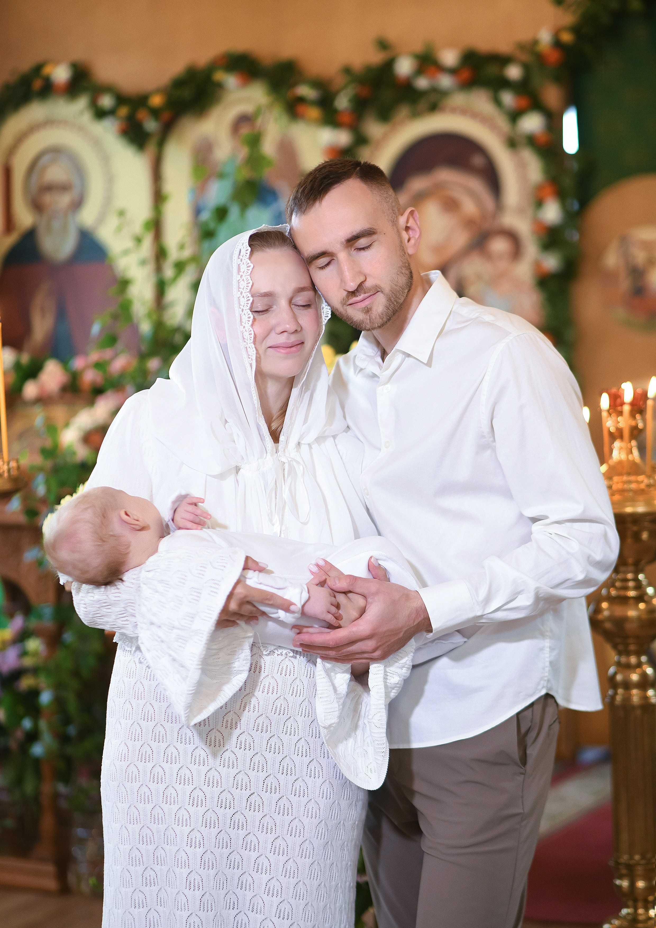 Крещение Артём. Фотограф на крещение, венчание Галина Борисова. Москва и МО