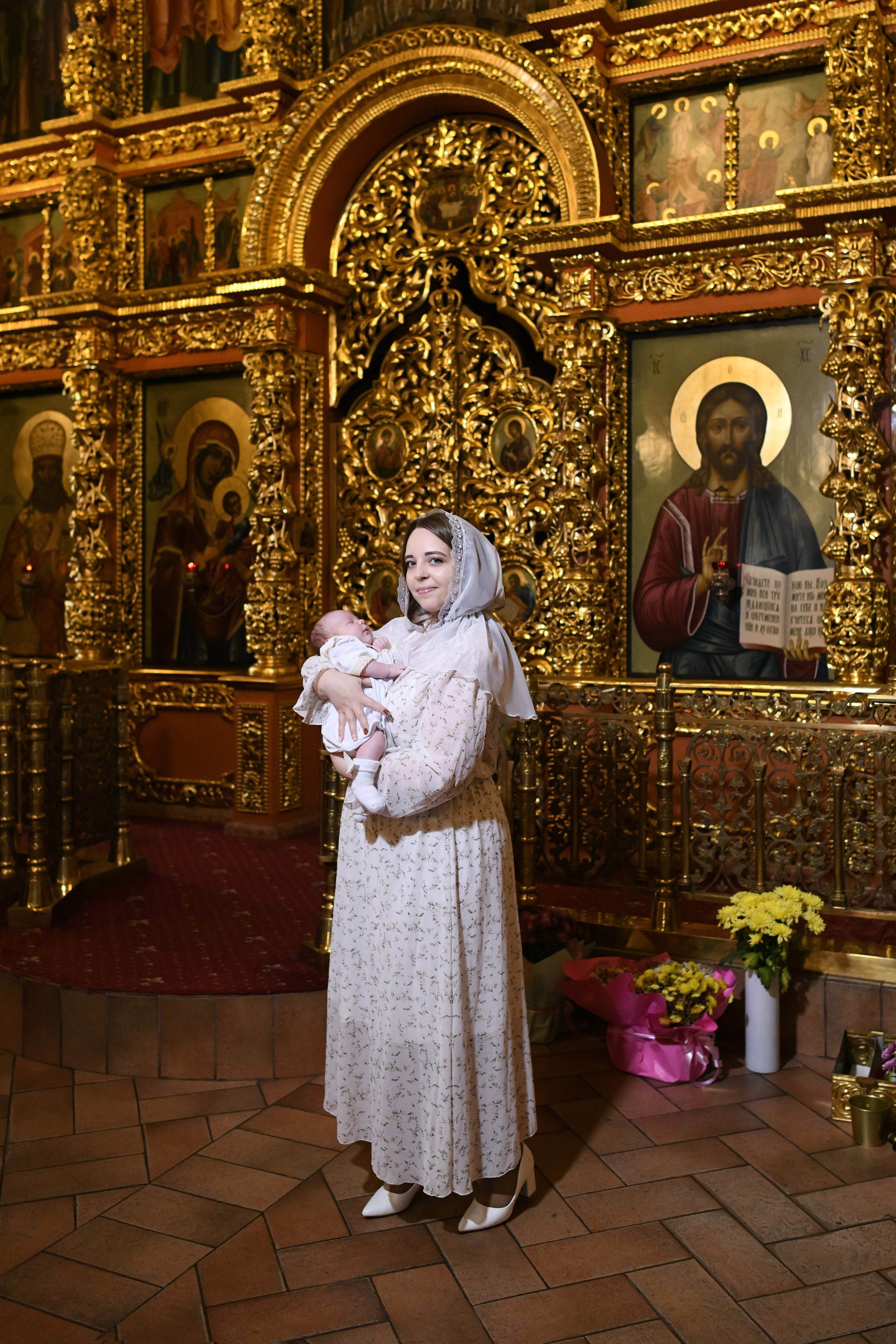 Крещение Егора. Фотограф на крещение, венчание Галина Борисова. Москва и МО