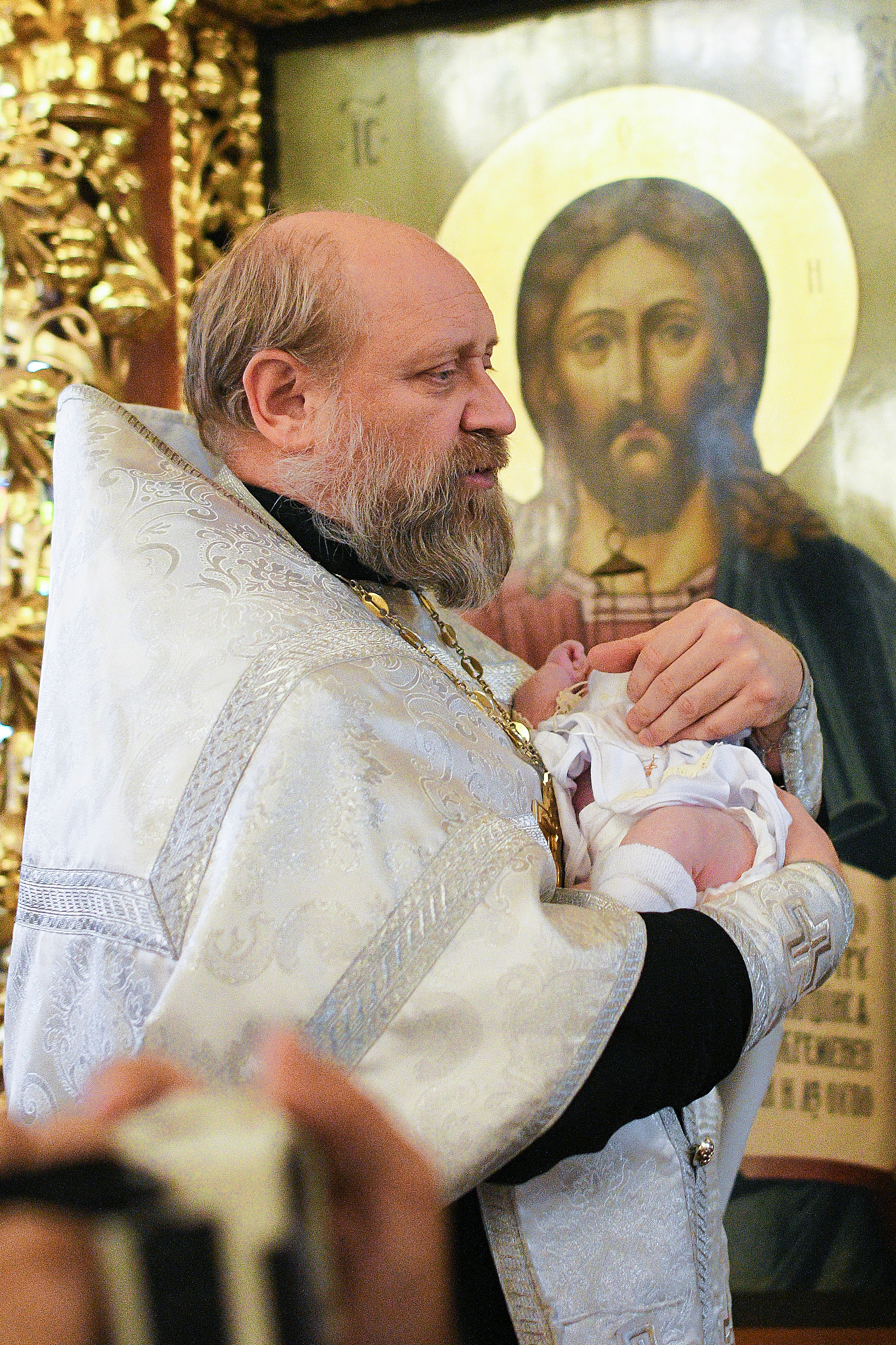 Крещение Егора. Фотограф на крещение, венчание Галина Борисова. Москва и МО