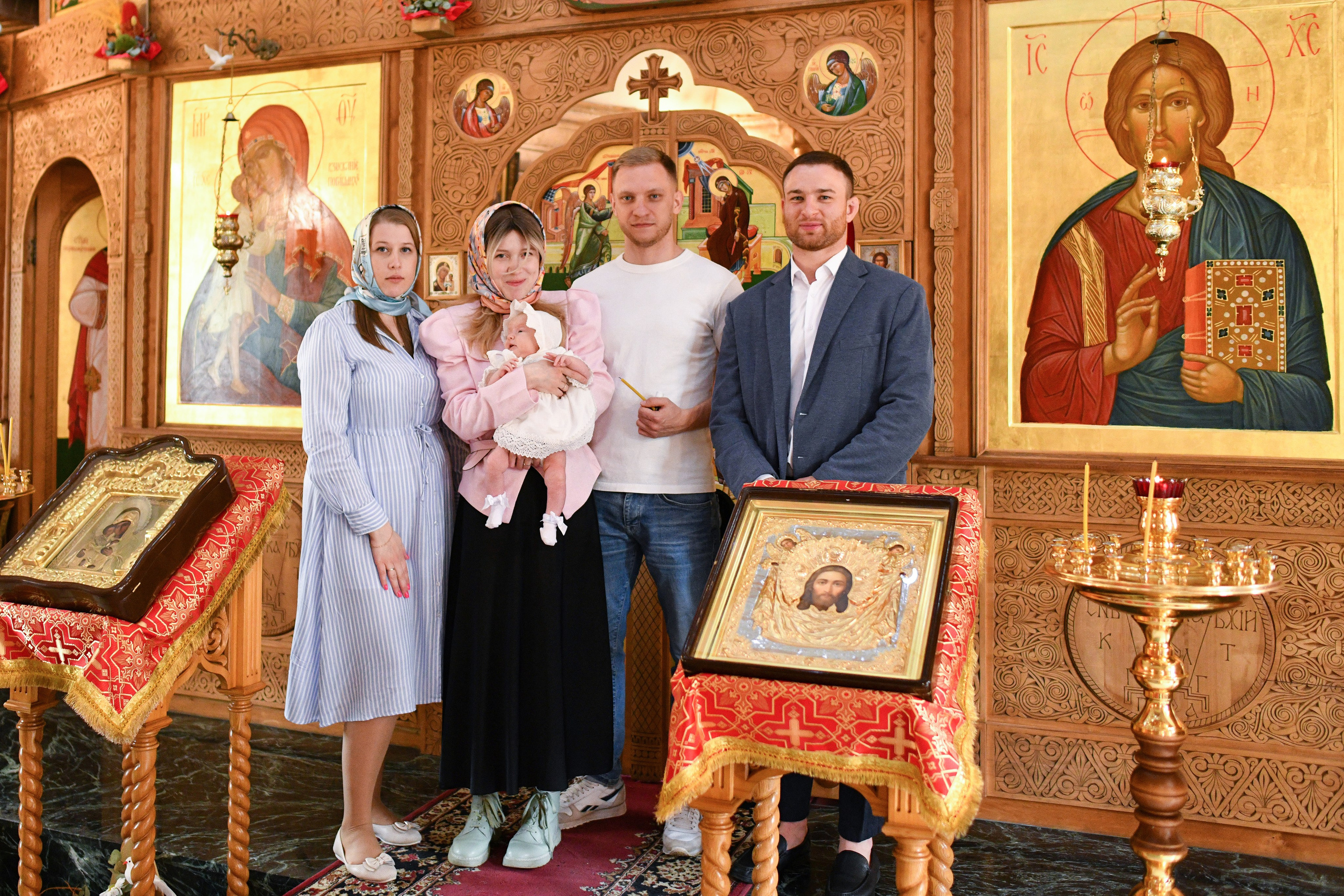 Крещение Ксения. Фотограф на крещение, венчание Галина Борисова. Москва и МО