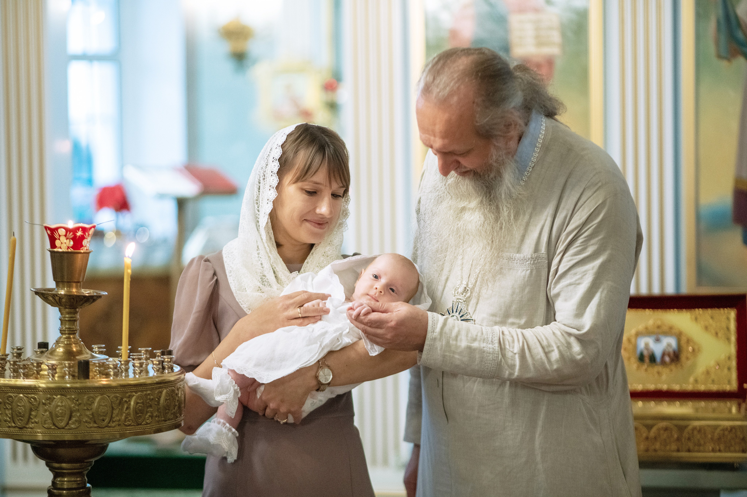 Крещение Матвей. Фотограф на крещение, венчание Галина Борисова. Москва и МО