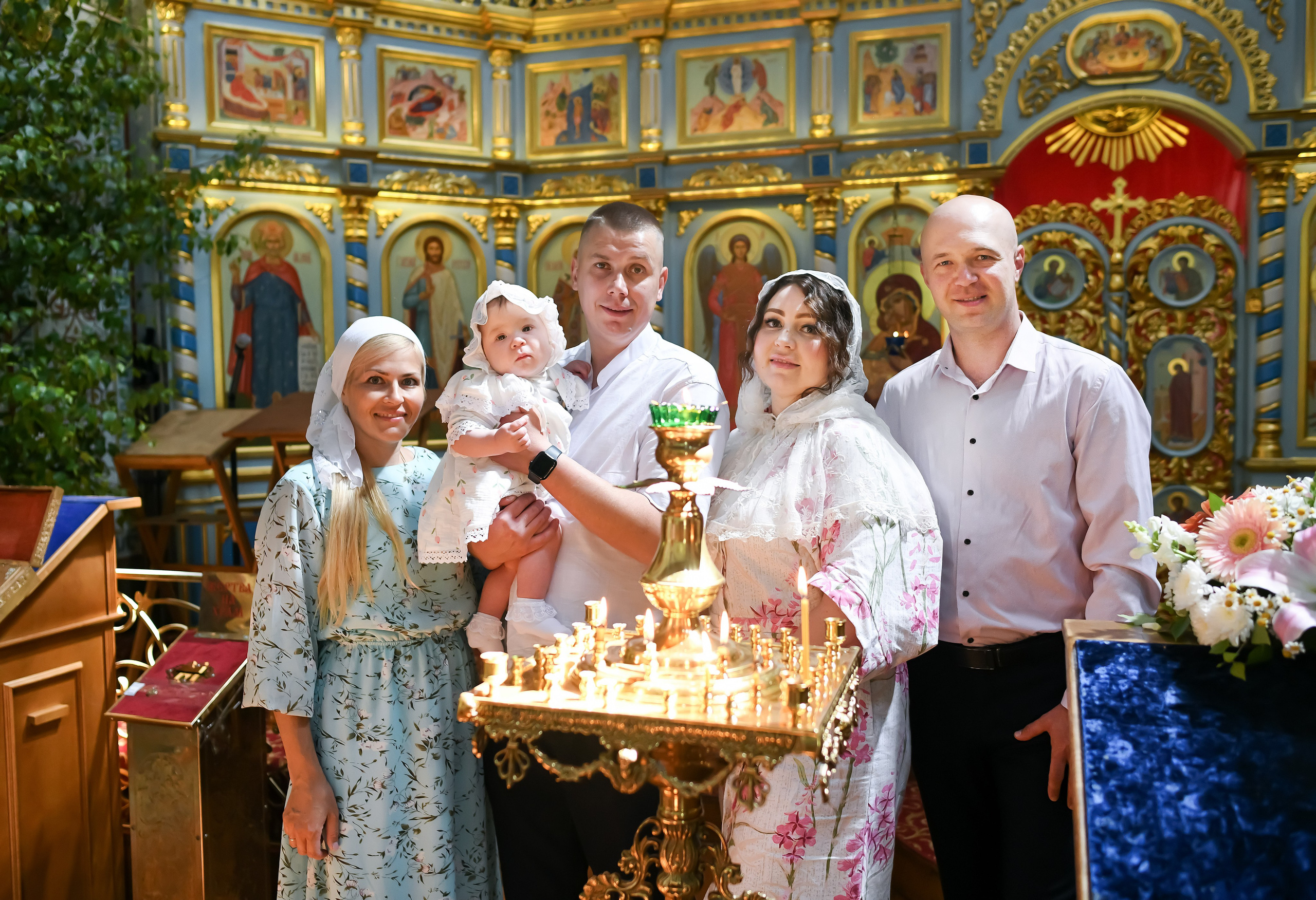 Крещение Есения. Фотограф на крещение, венчание Галина Борисова. Москва и МО