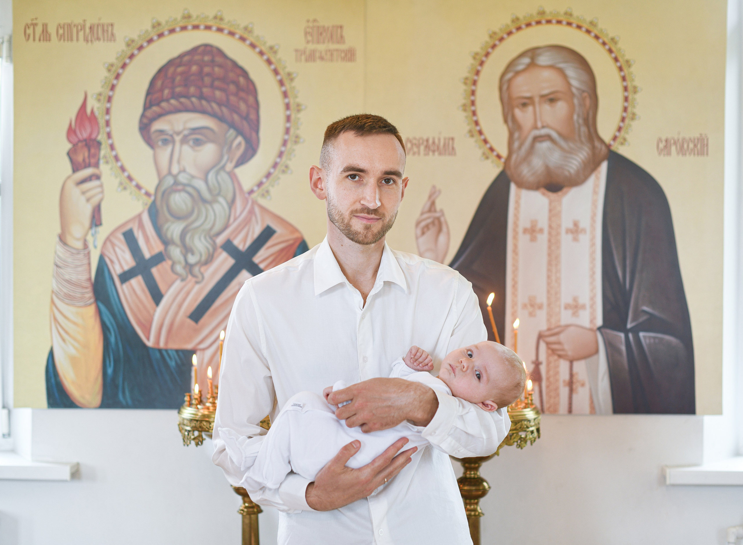 Крещение Артём. Фотограф на крещение, венчание Галина Борисова. Москва и МО