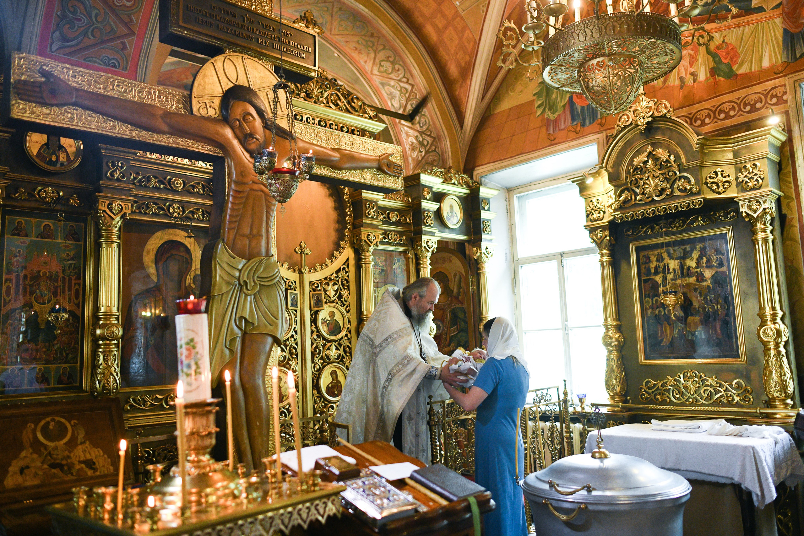 Крещение Максим. Фотограф на крещение, венчание Галина Борисова. Москва и МО