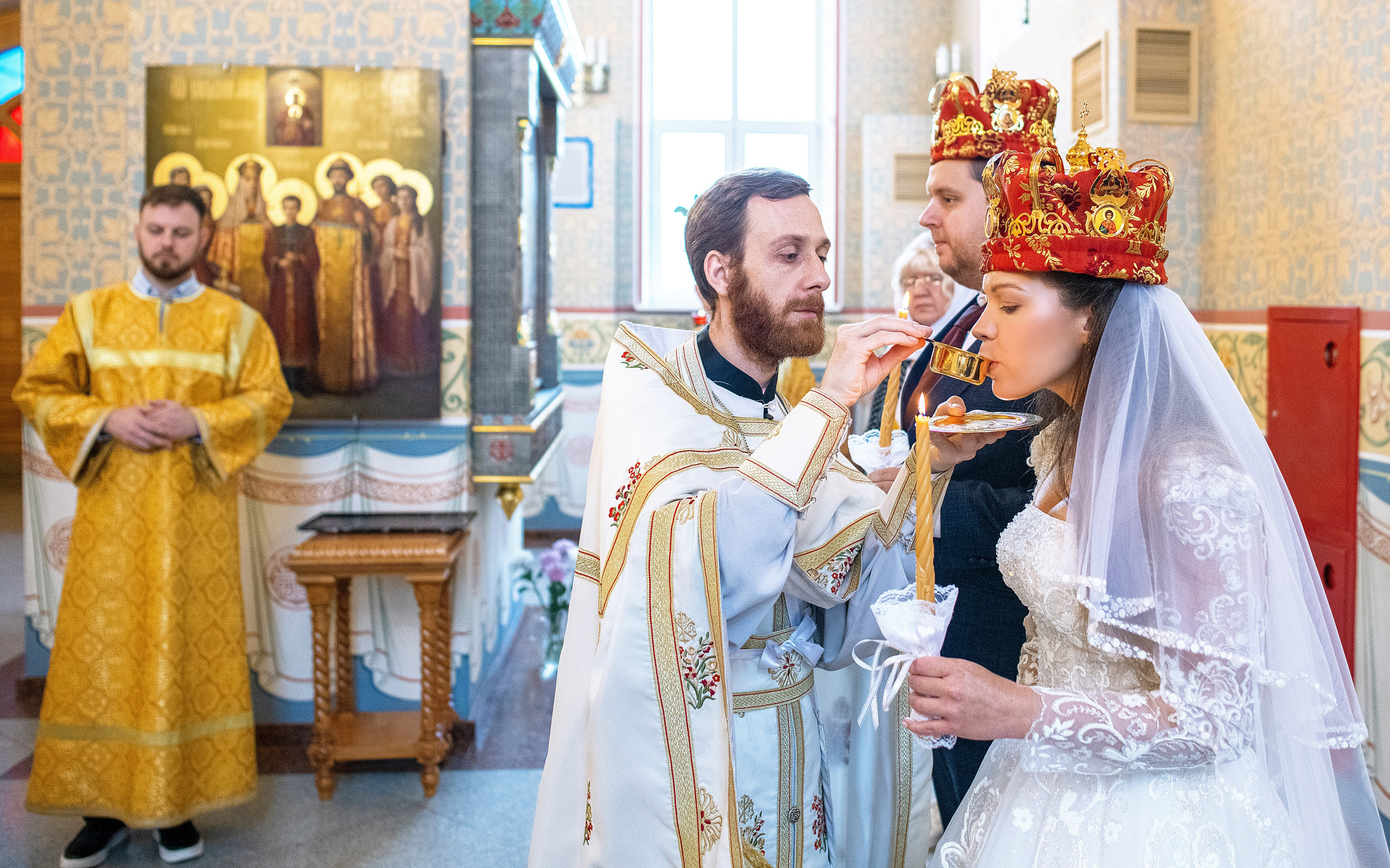Венчание Ирины и Павла. Фотограф на крещение, венчание Галина Борисова. Москва и МО