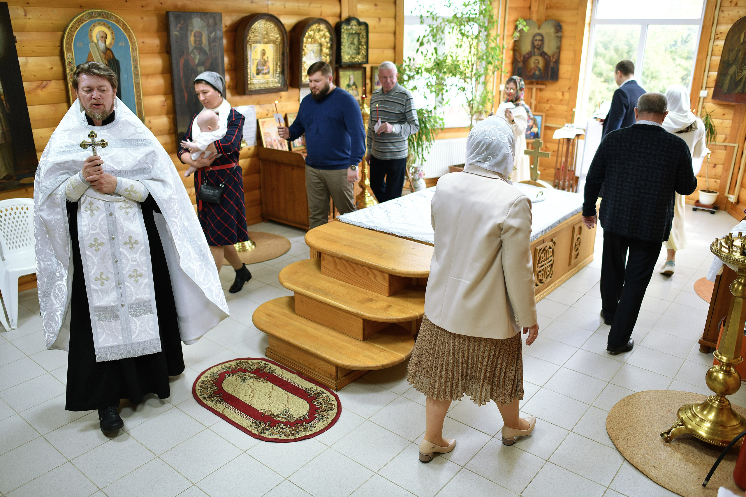 Крещение Федя. Фотограф на крещение, венчание Галина Борисова. Москва и МО