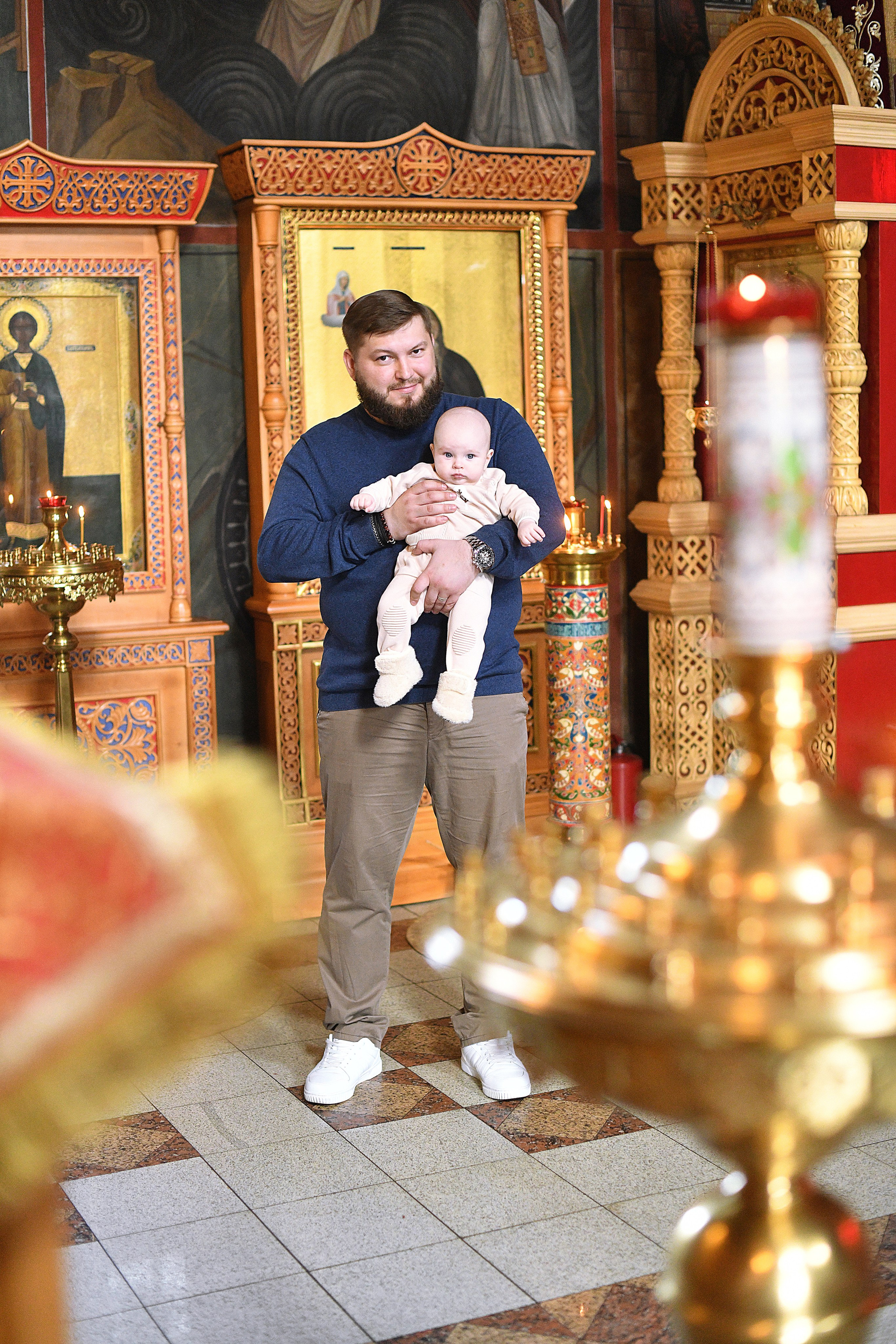 Крещение Федя. Фотограф на крещение, венчание Галина Борисова. Москва и МО