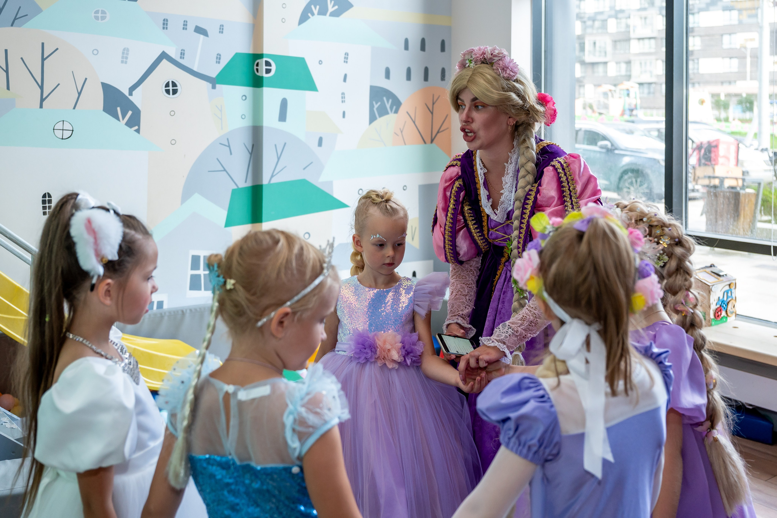 ДР в лофте с фокусником