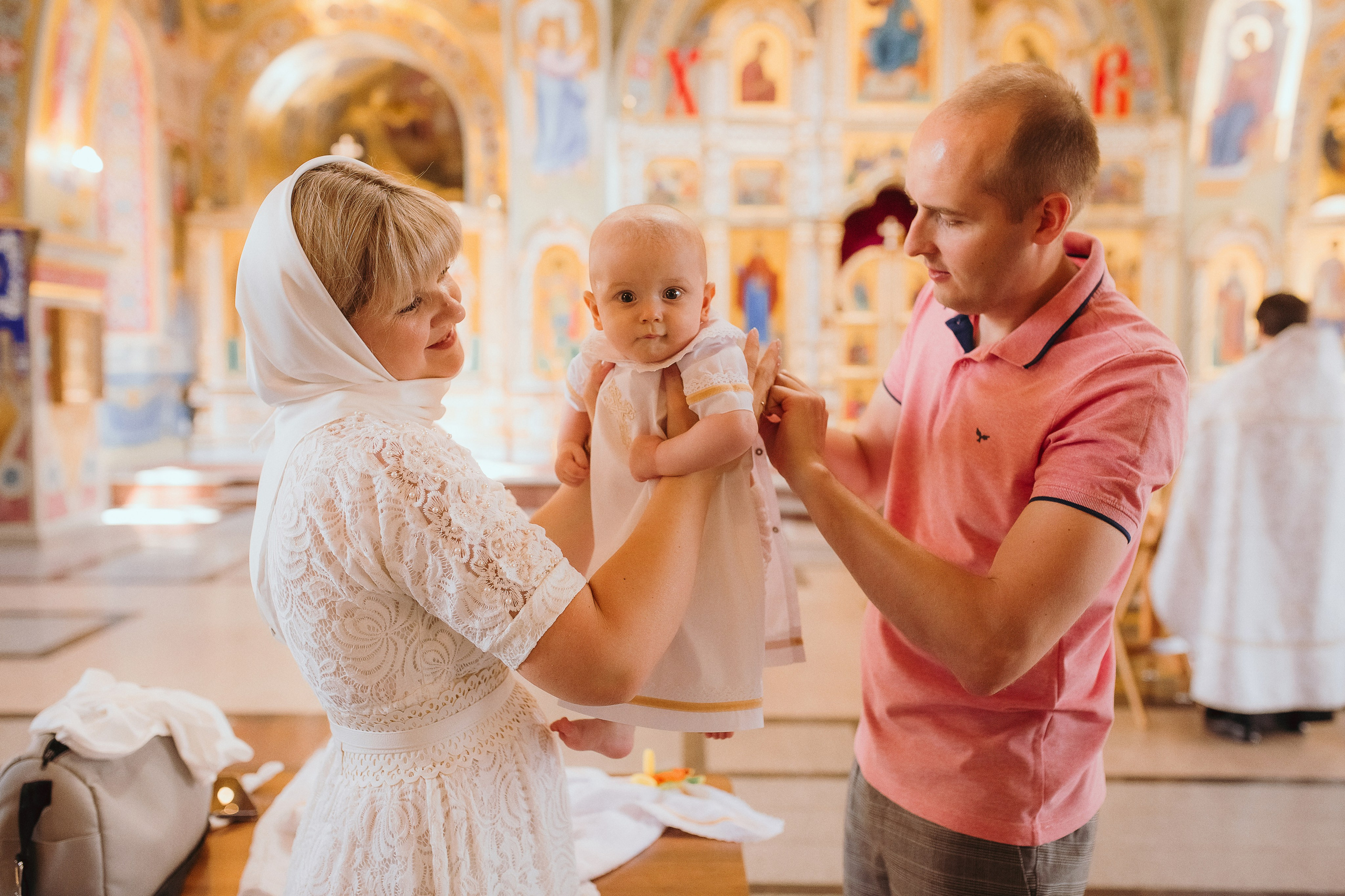 Таинство Крещения. Портретный и свадебный фотограф в Воронеже Елена Михайлова
