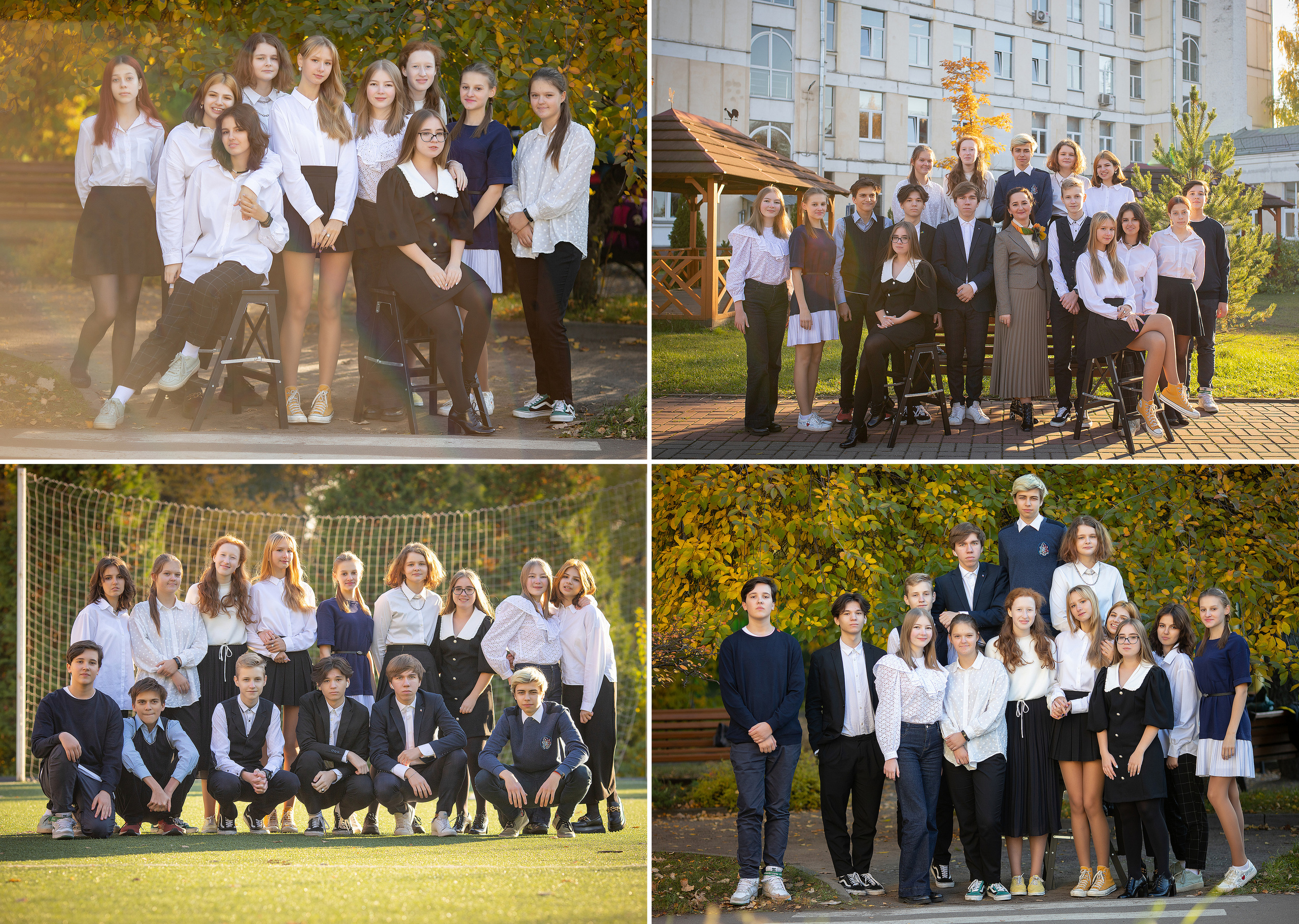 9В школа 1679. Выпускные альбомы для школ и детских садов — фотокниги и виньетки