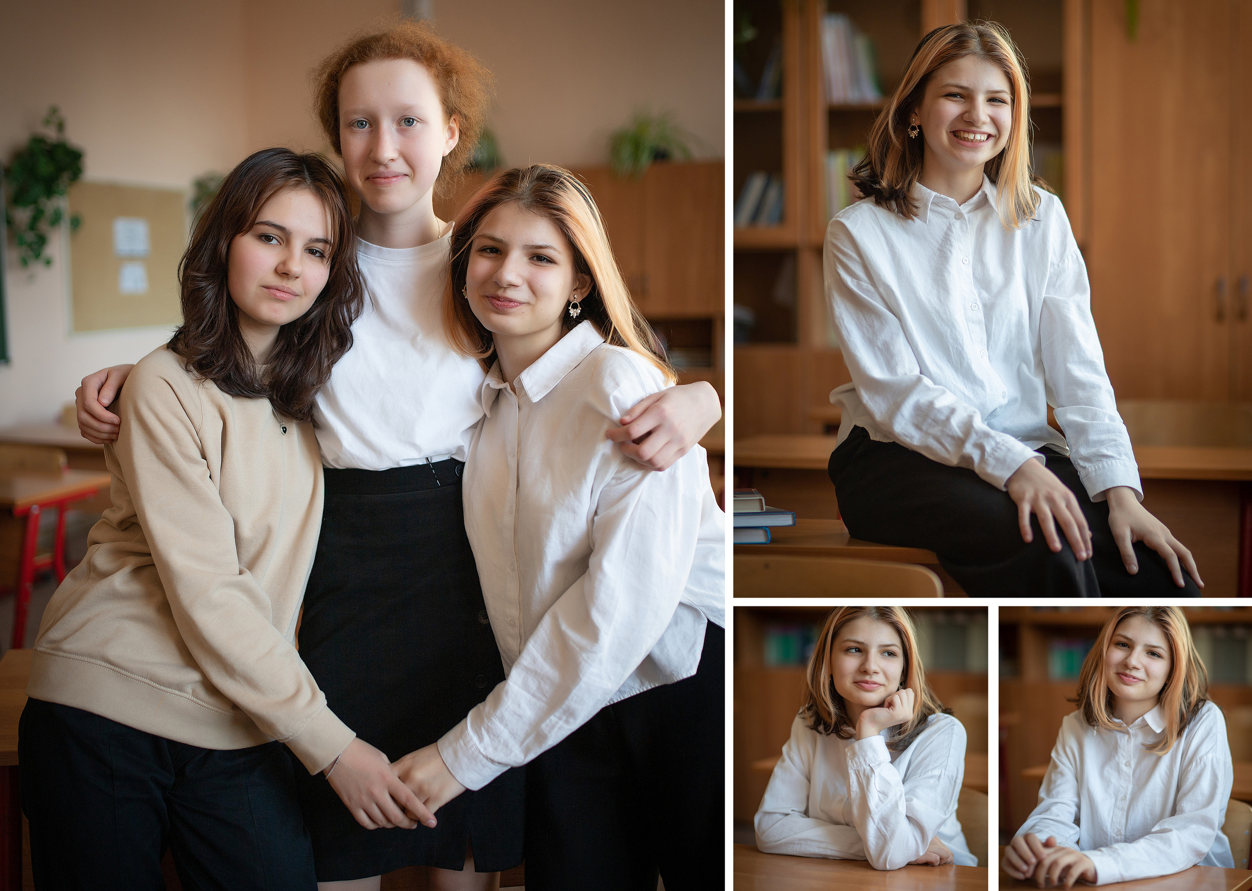 9В школа 1679. Выпускные альбомы для школ и детских садов — фотокниги и виньетки