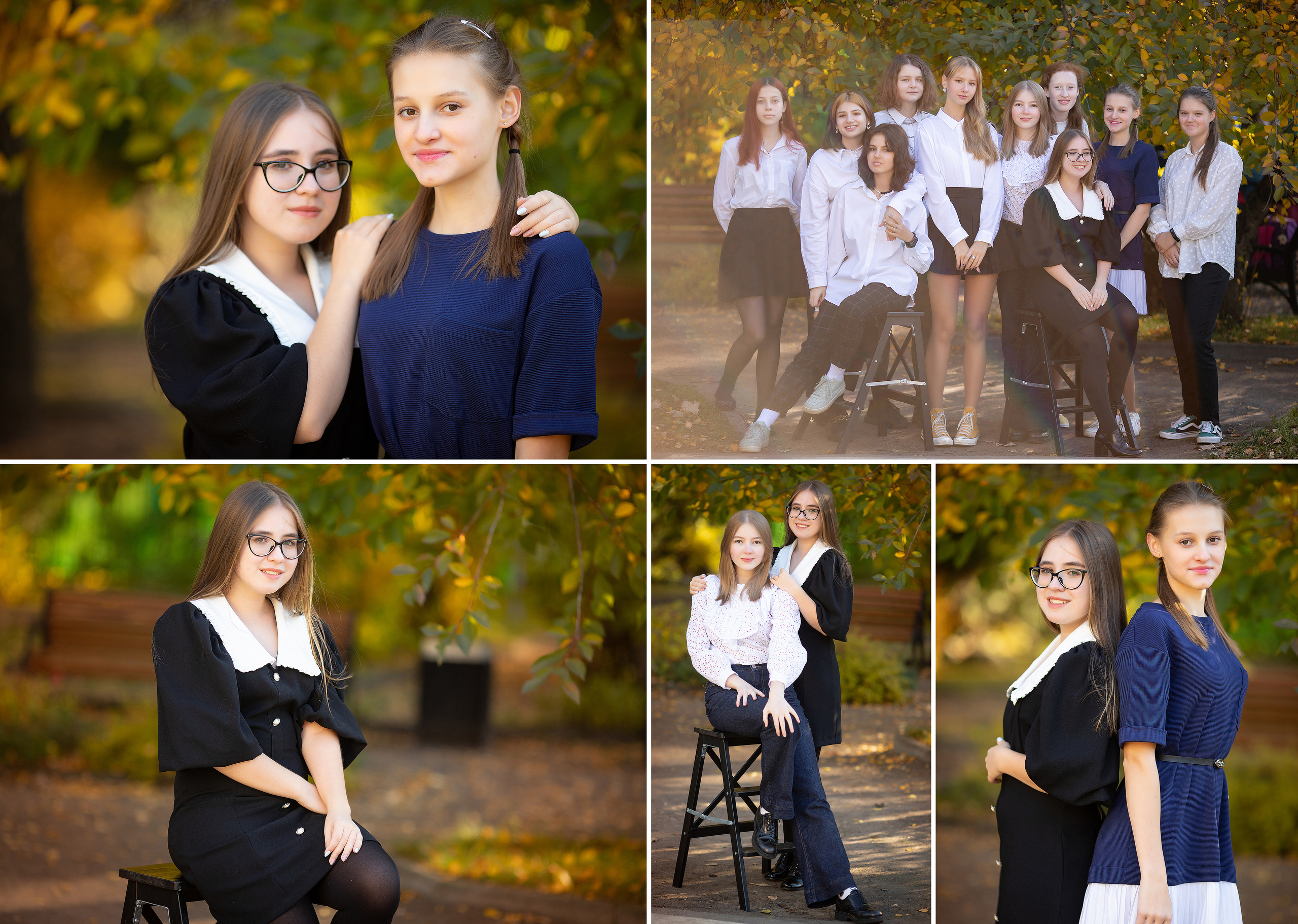 9В школа 1679. Выпускные альбомы для школ и детских садов — фотокниги и виньетки