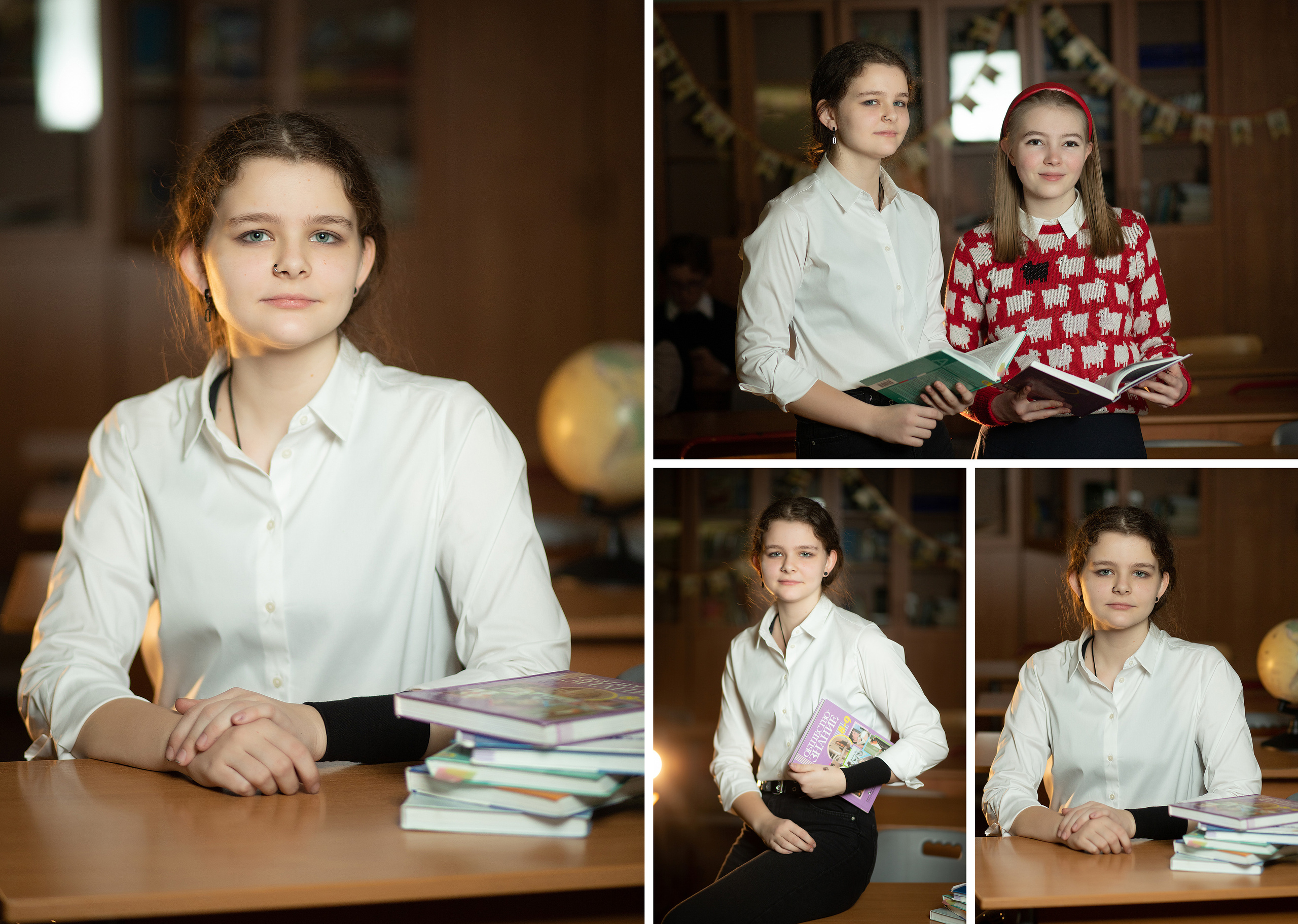 9В школа 1679. Выпускные альбомы для школ и детских садов — фотокниги и виньетки