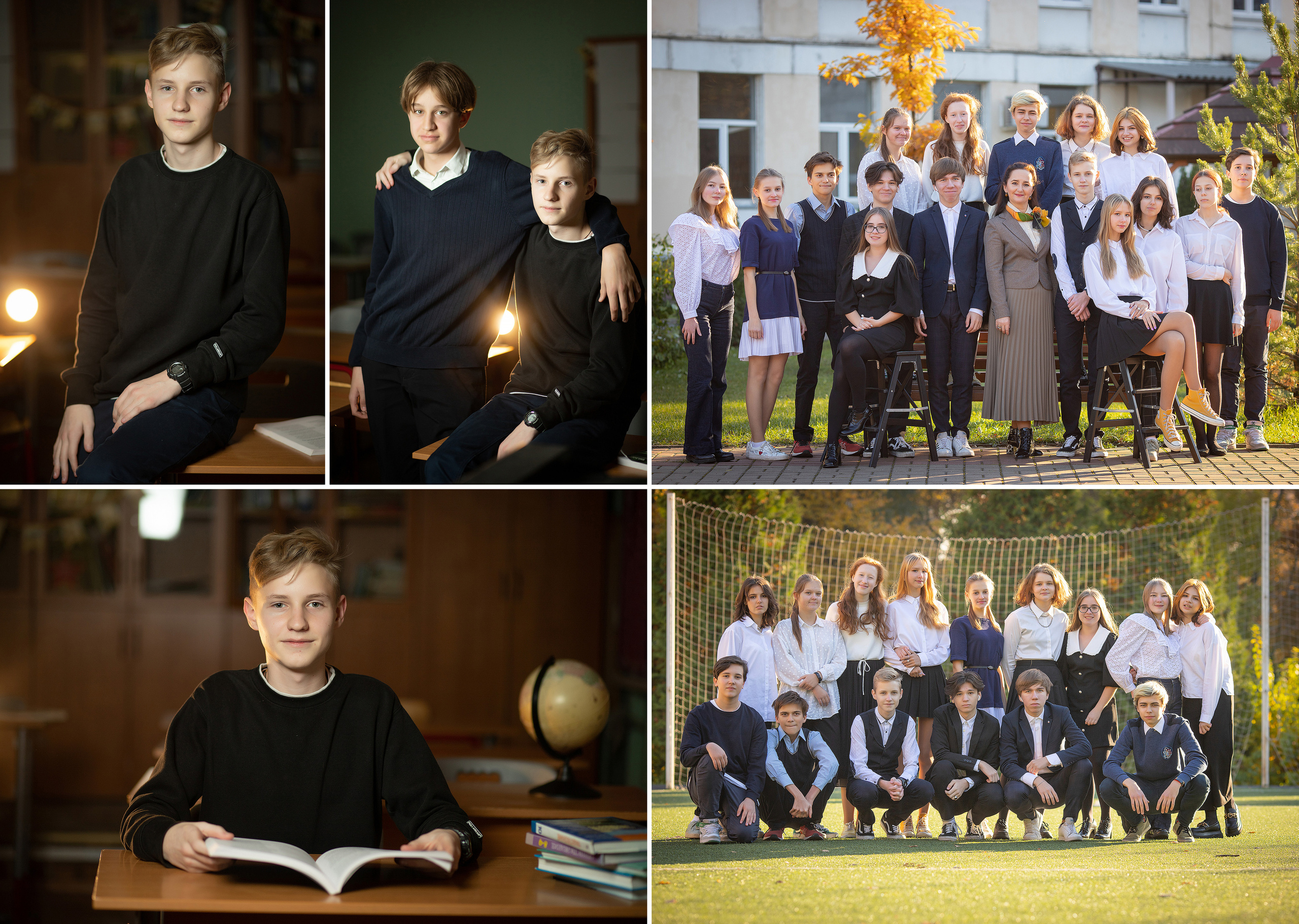 9В школа 1679. Выпускные альбомы для школ и детских садов — фотокниги и виньетки