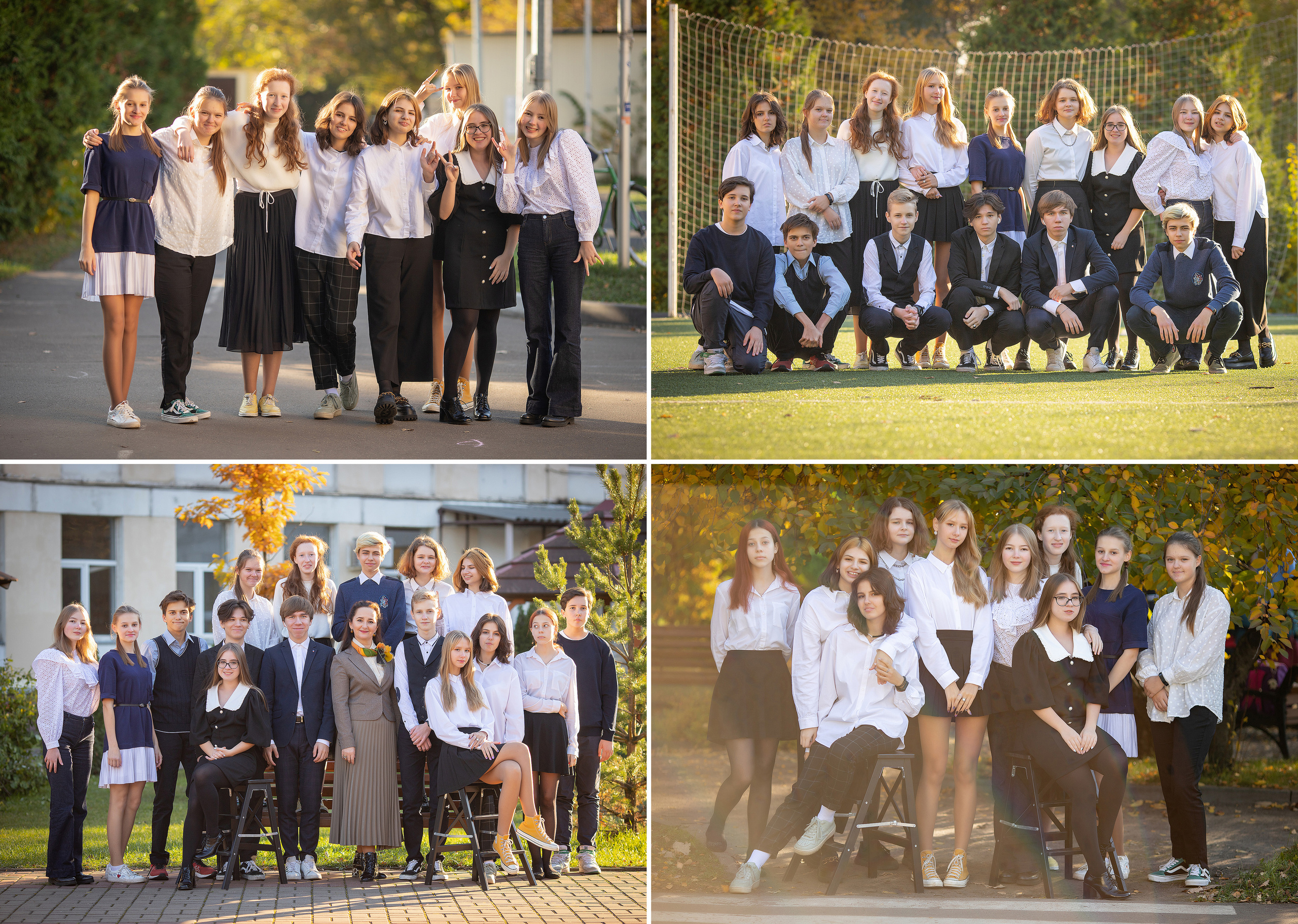 9В школа 1679. Выпускные альбомы для школ и детских садов — фотокниги и виньетки