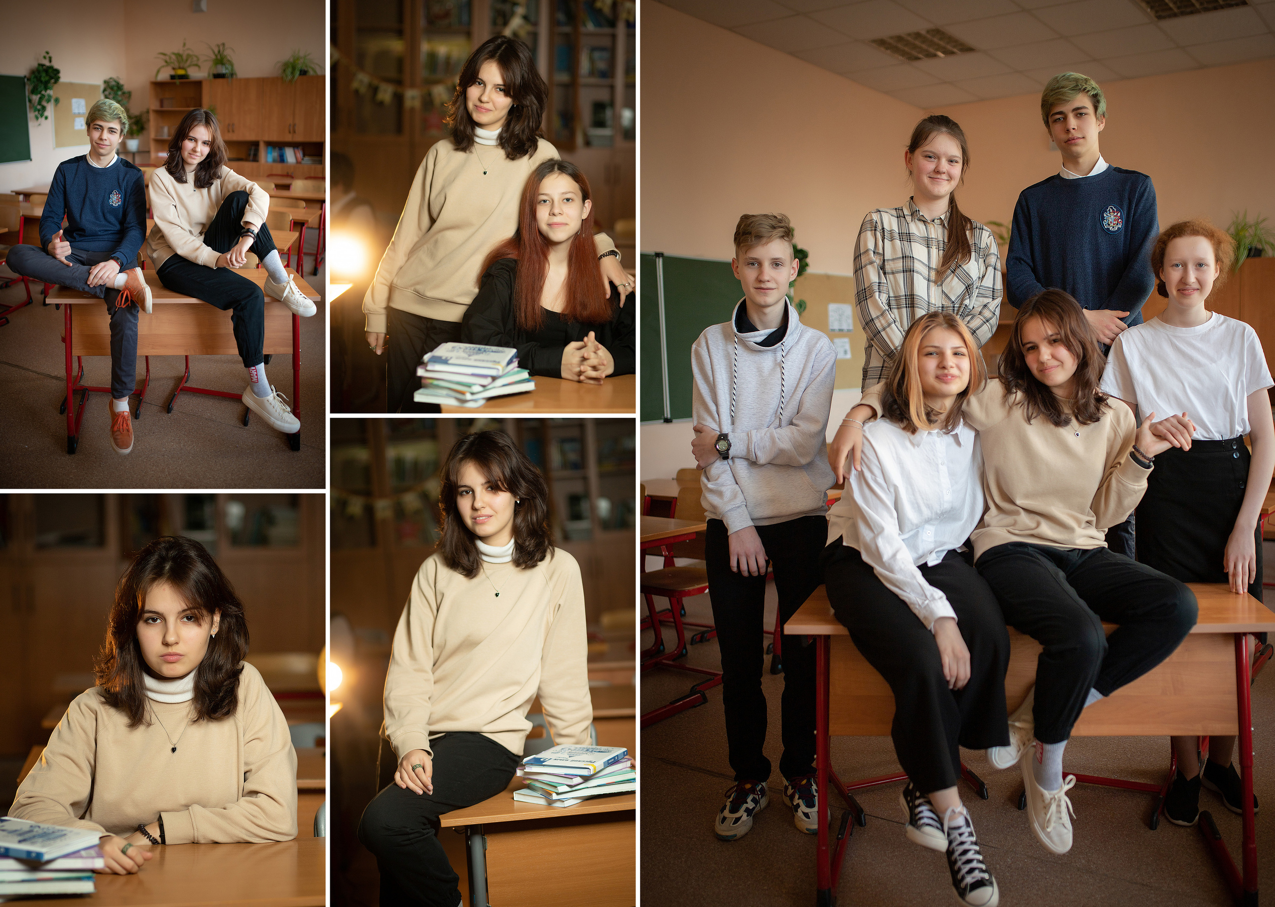 9В школа 1679. Выпускные альбомы для школ и детских садов — фотокниги и виньетки