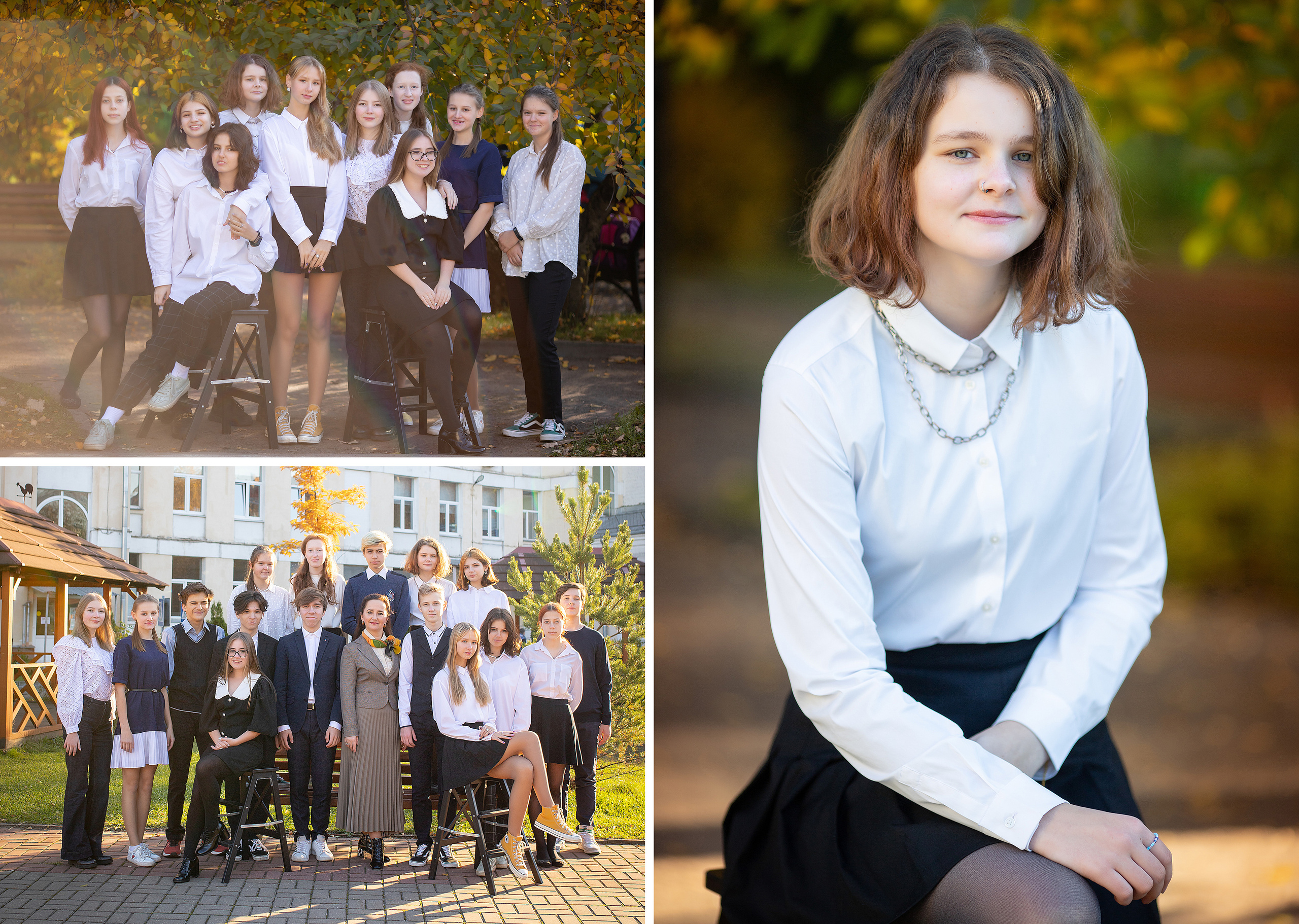 9В школа 1679. Выпускные альбомы для школ и детских садов — фотокниги и виньетки