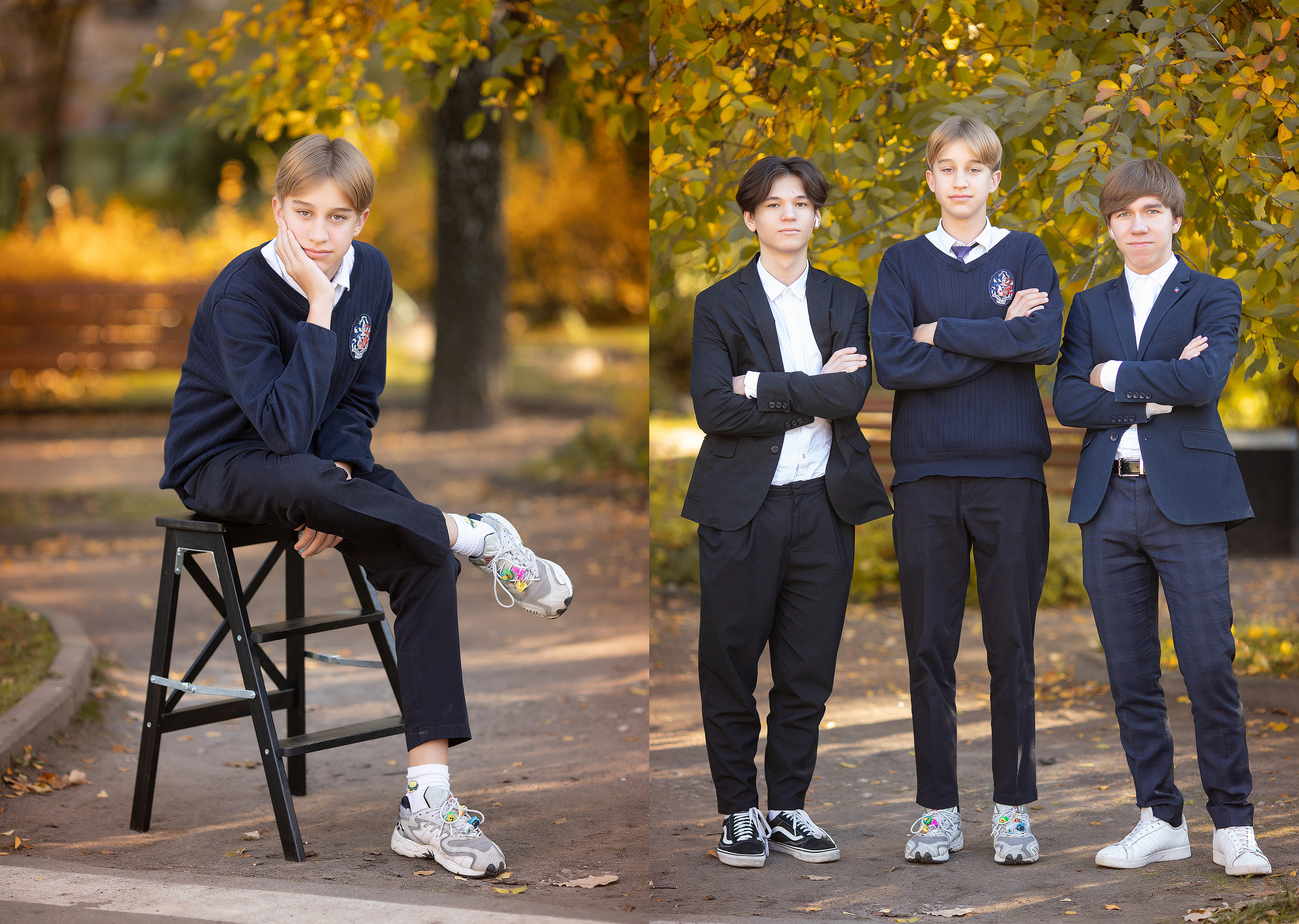 9В школа 1679. Выпускные альбомы для школ и детских садов — фотокниги и виньетки