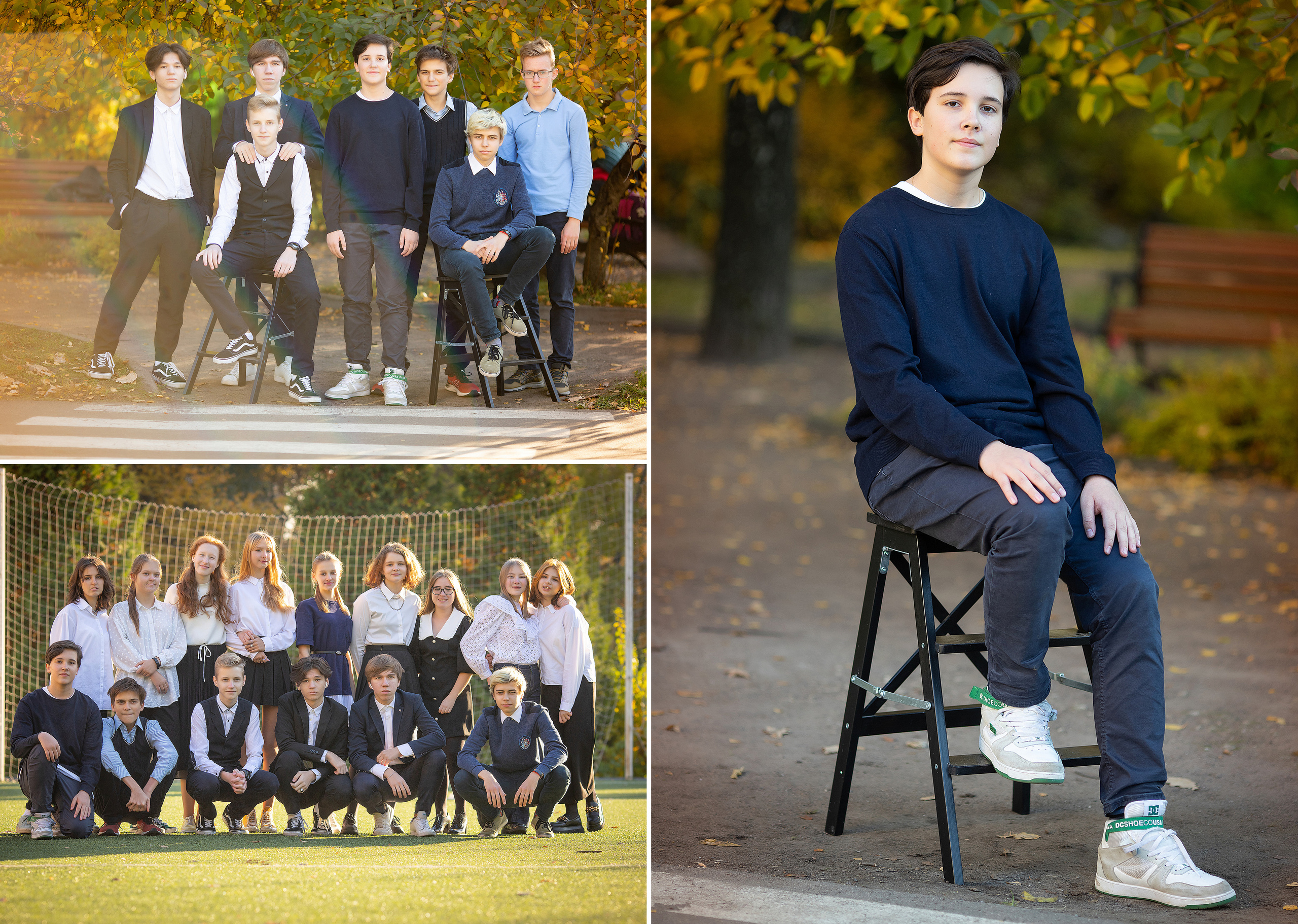 9В школа 1679. Выпускные альбомы для школ и детских садов — фотокниги и виньетки