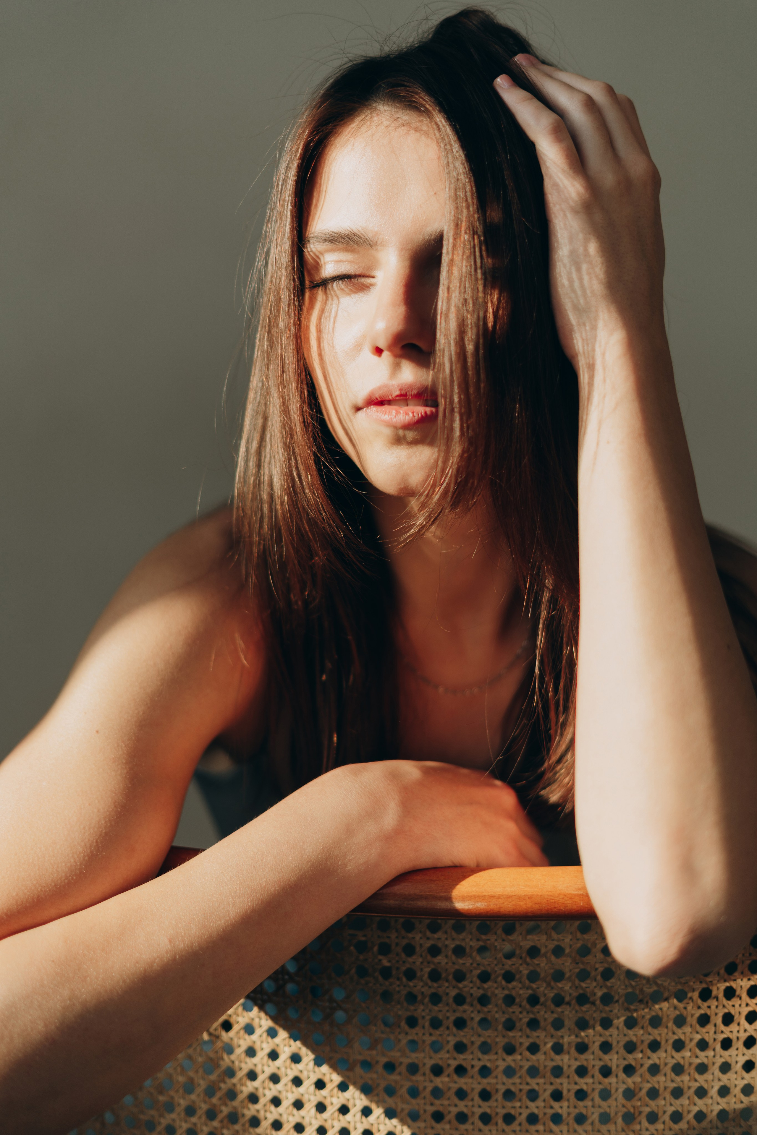 Настя. Модельные тесты. Фотограф Москва Виктория-Антуанетта