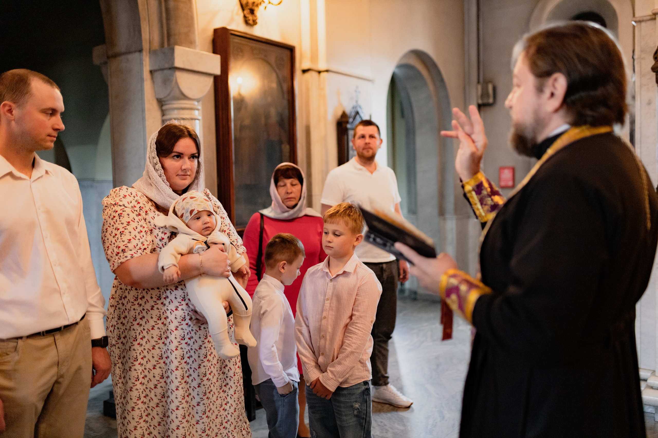 Крещение. Семейный и парный фотограф Мария Куцко