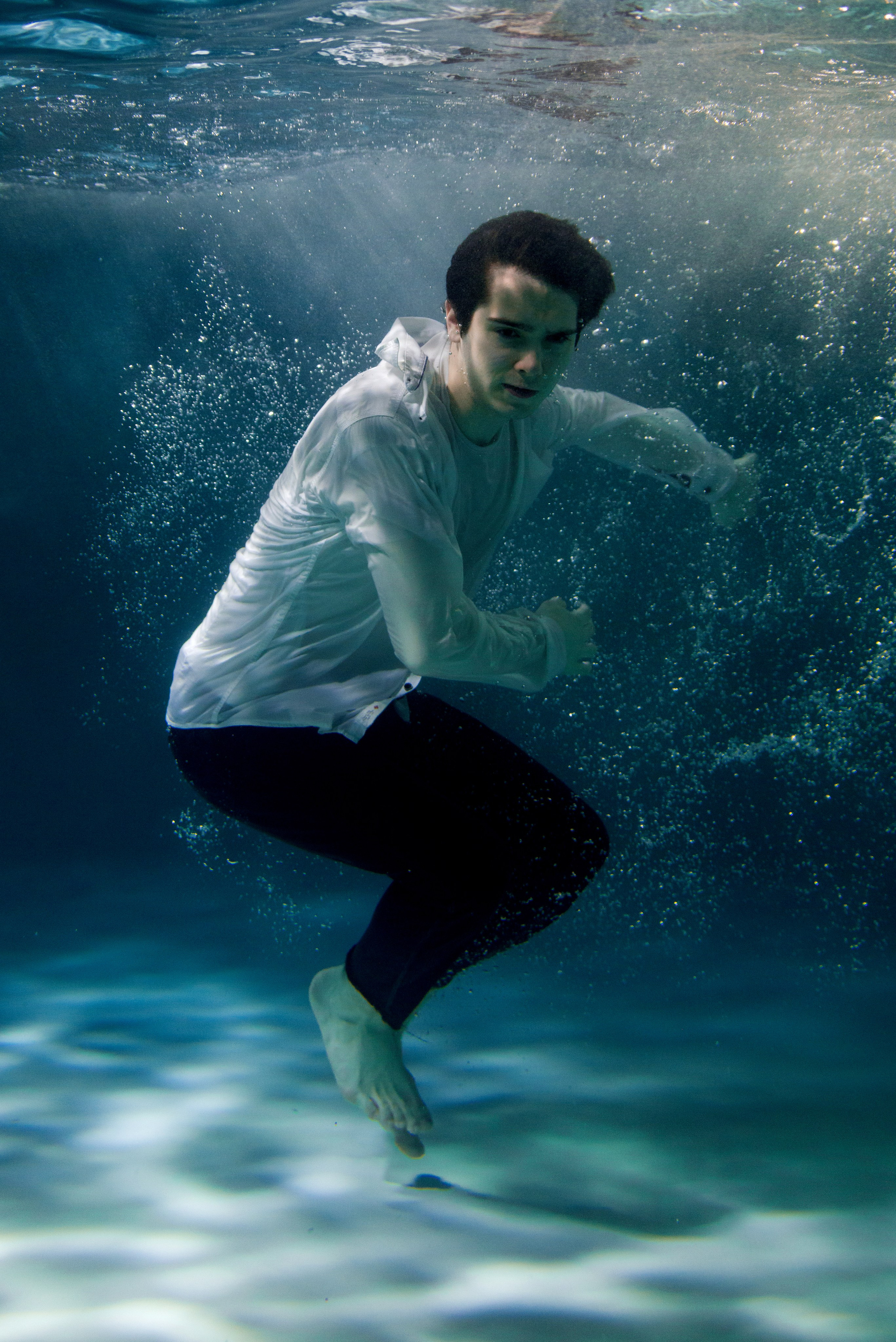 Под водой. Фотограф и дизайнер в Москве Екатерина Лобачева
