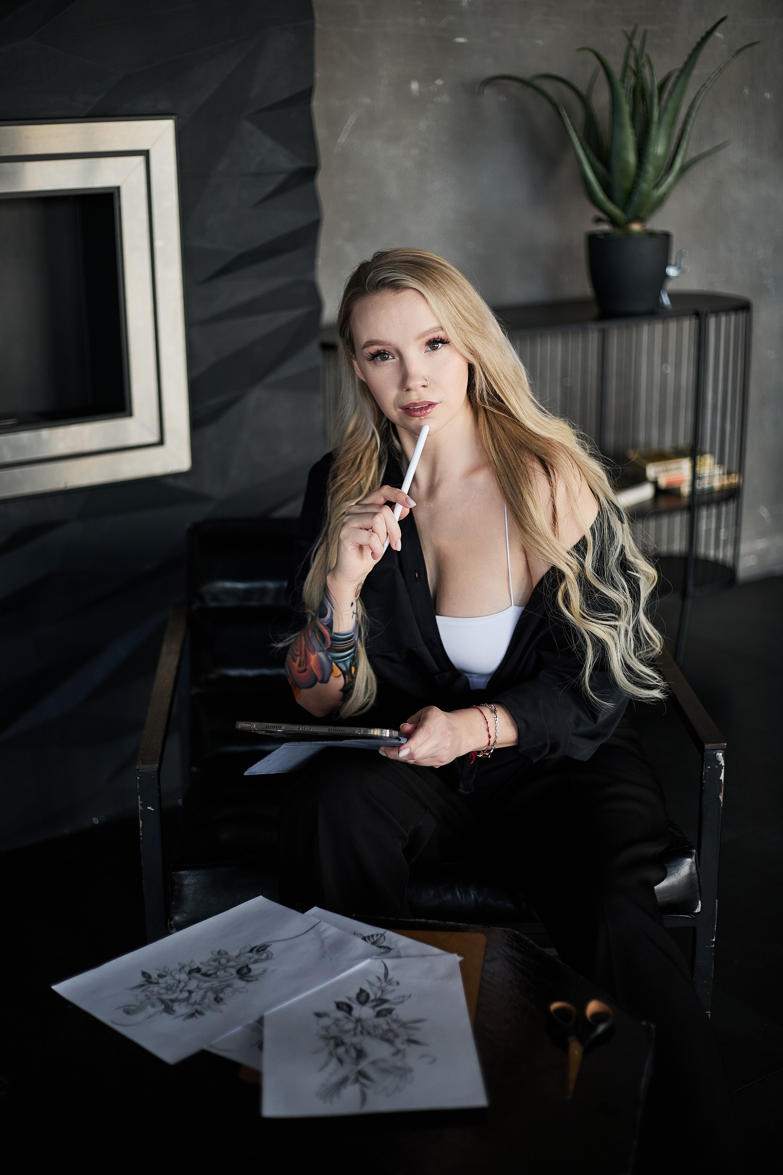 Тату мастер. Репортажный Фотограф Москва Дарья Лунева