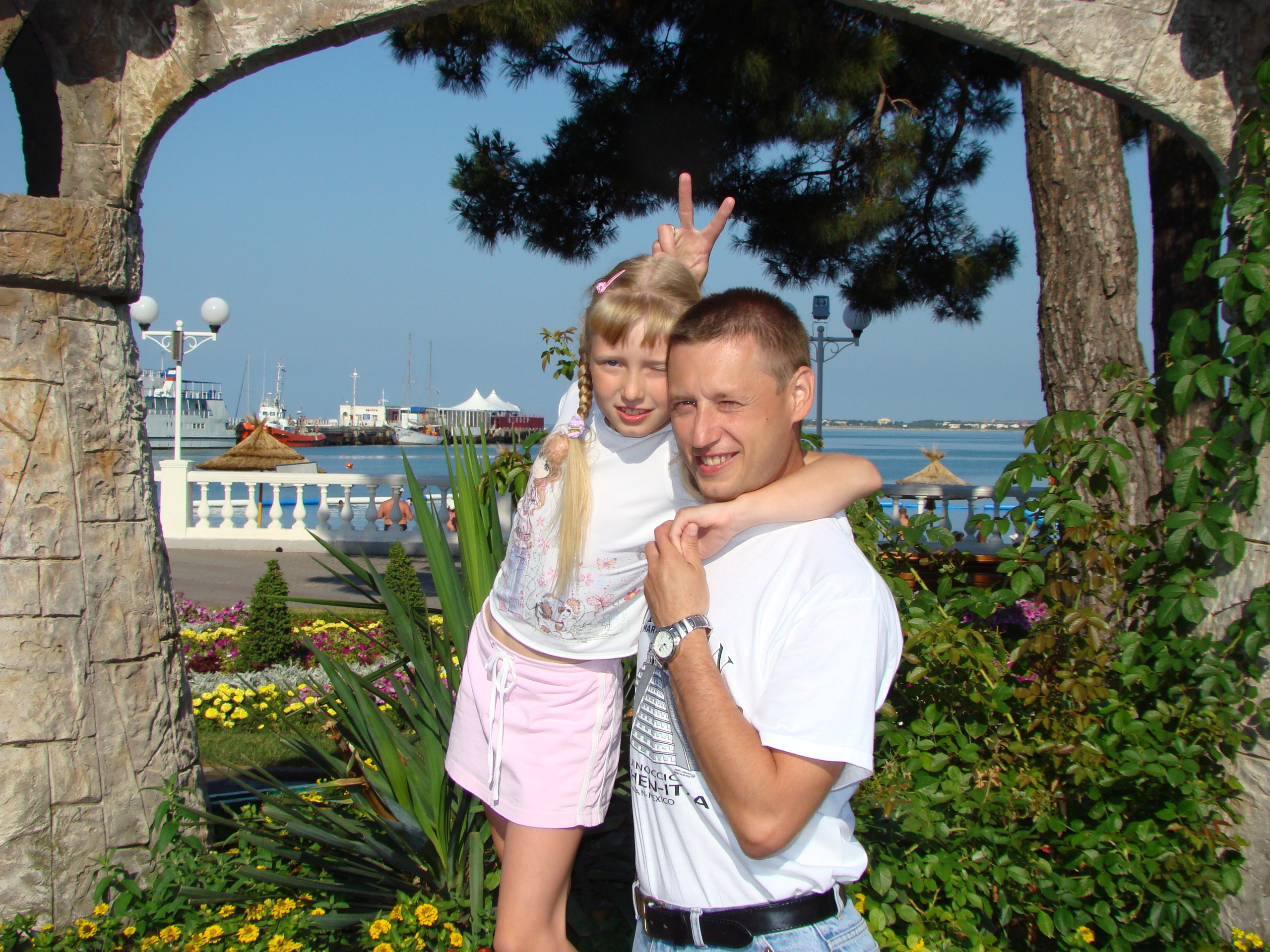 Кабардинка (фото Зевиных) 25.06-24.07.2008. Семейный, Свадебный фотограф СПБ Питер— Романова Екатерина