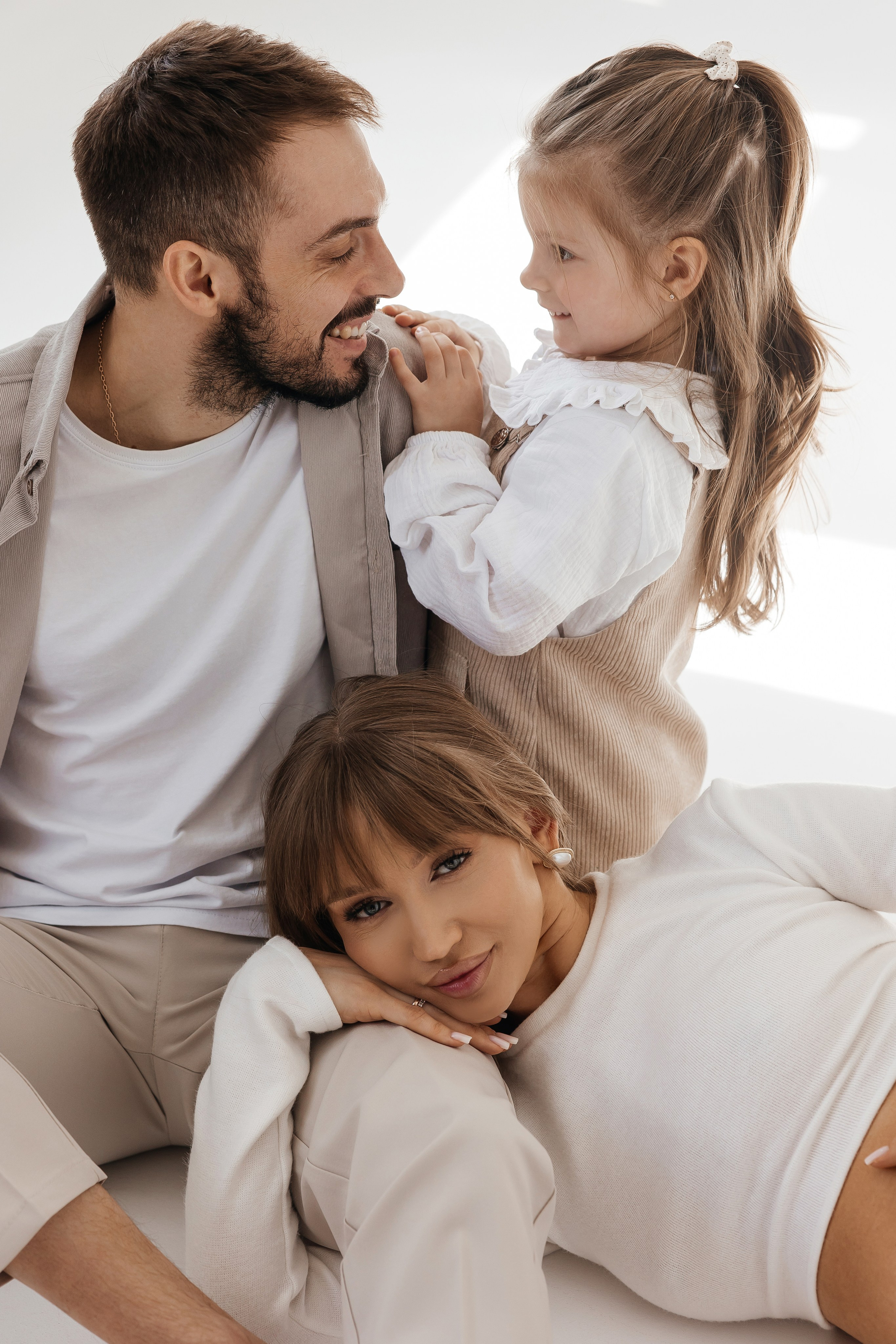 Анастасия с семьей