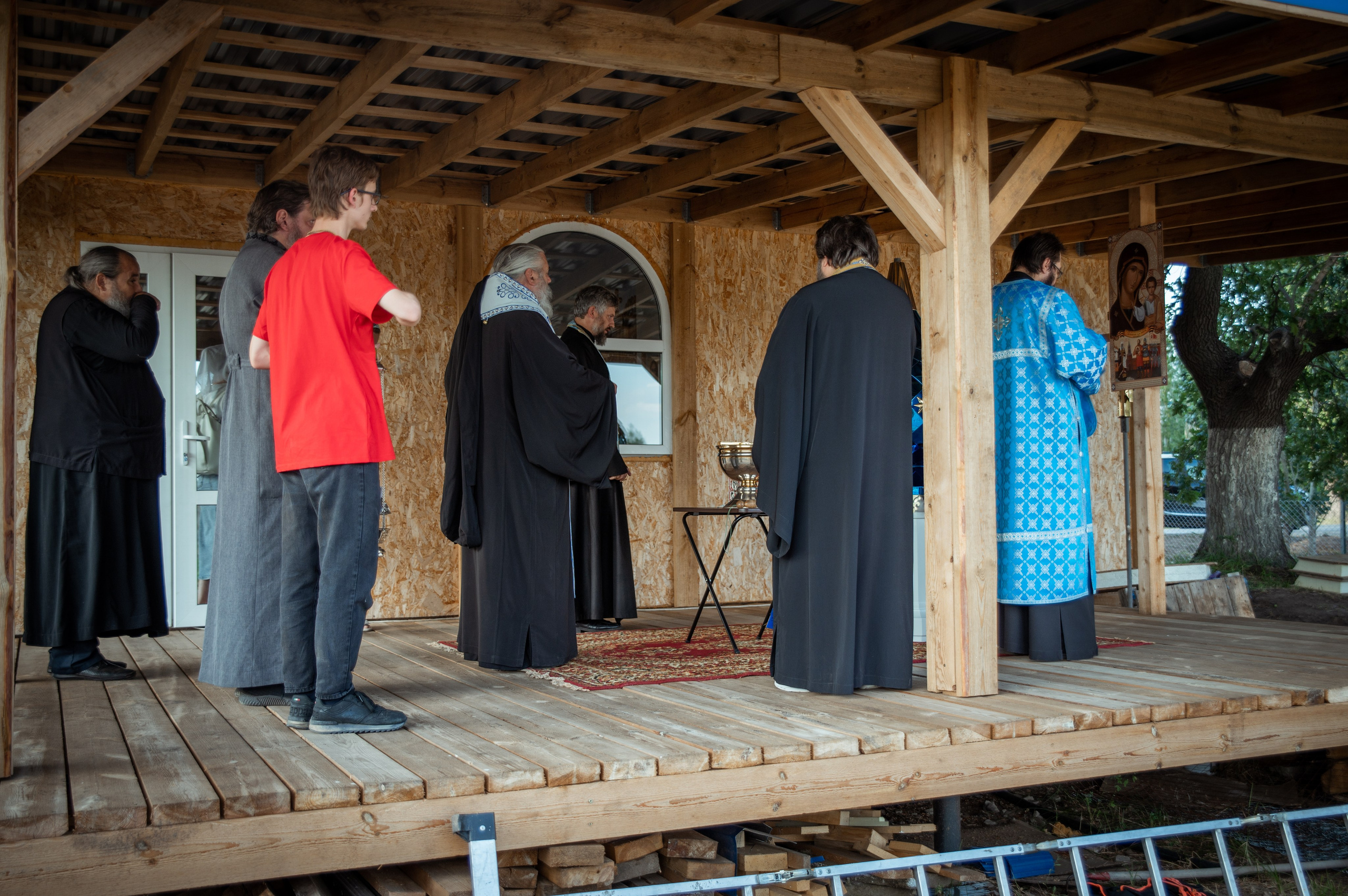 Освещение купола в храме Казанской иконы Божьей Матери х. Закутский. Церковный, семейный и репортажный фотограф Волгоград, Волжский