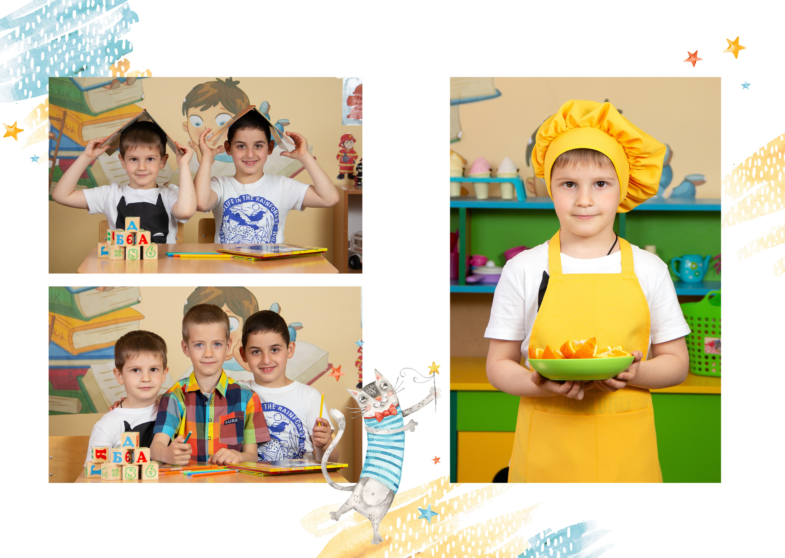 «Озорные котики». Детский фотограф в Туапсе Инна Гуня