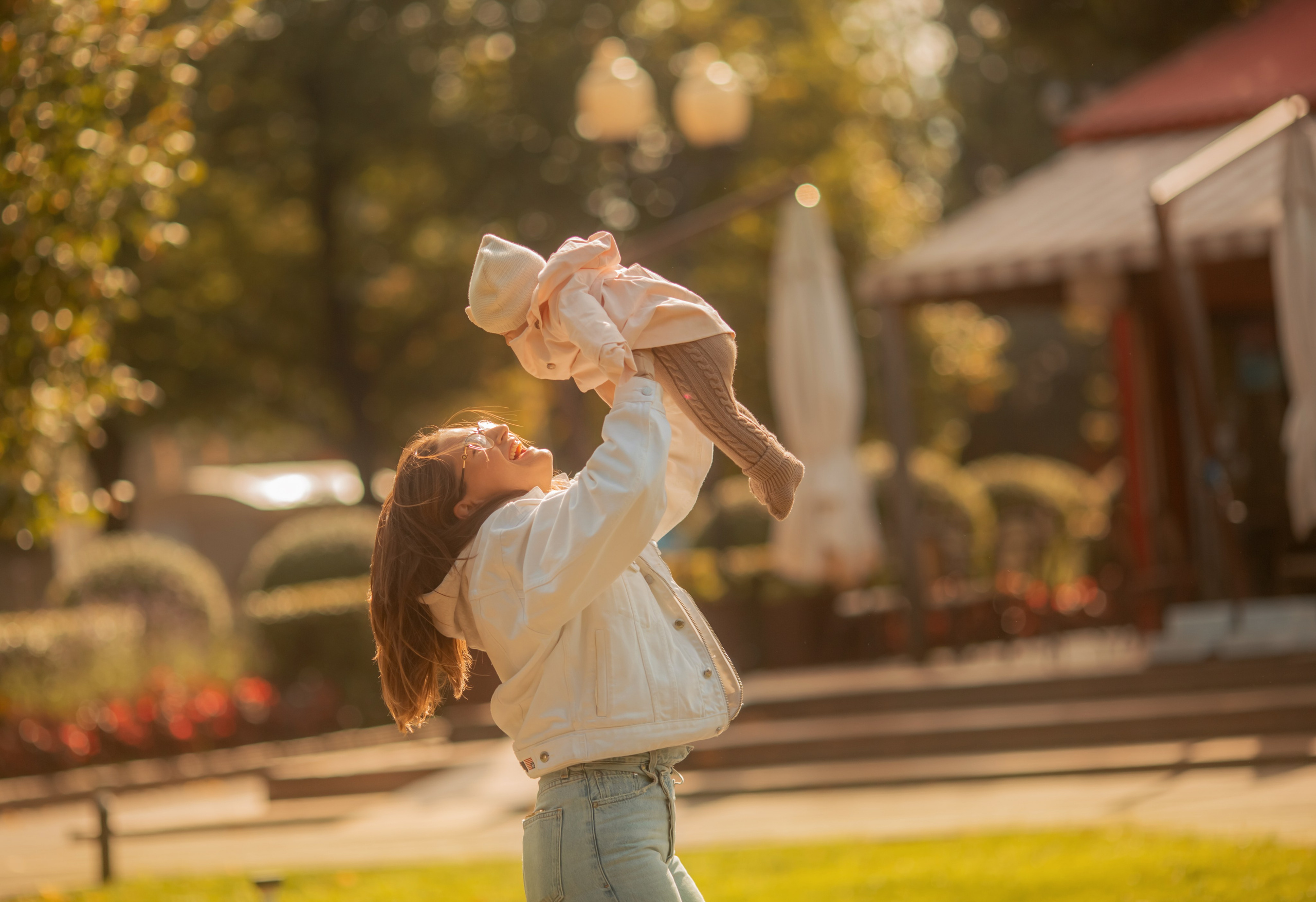 Прогулка в Парке Горького. צלם ואמן ילדים ומשפחה