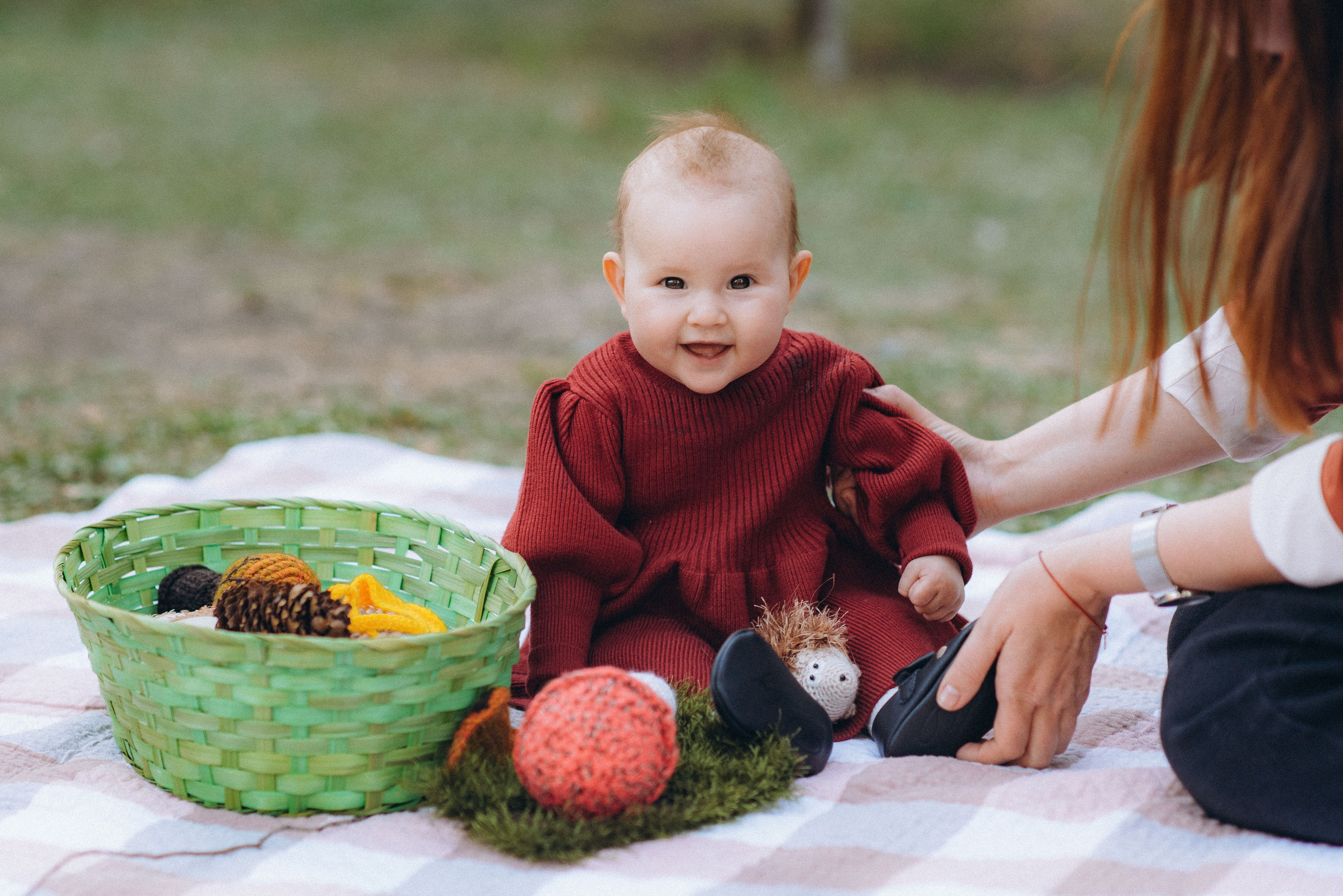 Первая осень маленькой девочки🍂🍁. Семейный фотограф в Ростове-на-Дону Мария Панарина