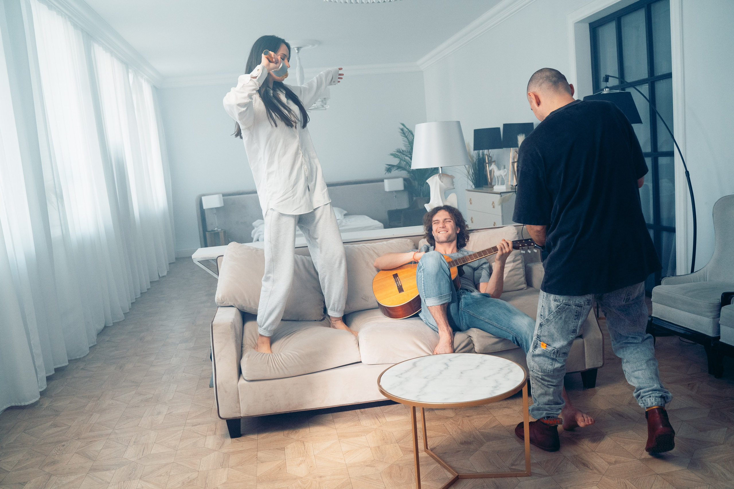 Бэкстейдж съемка клипа. Krasnopoliophoto