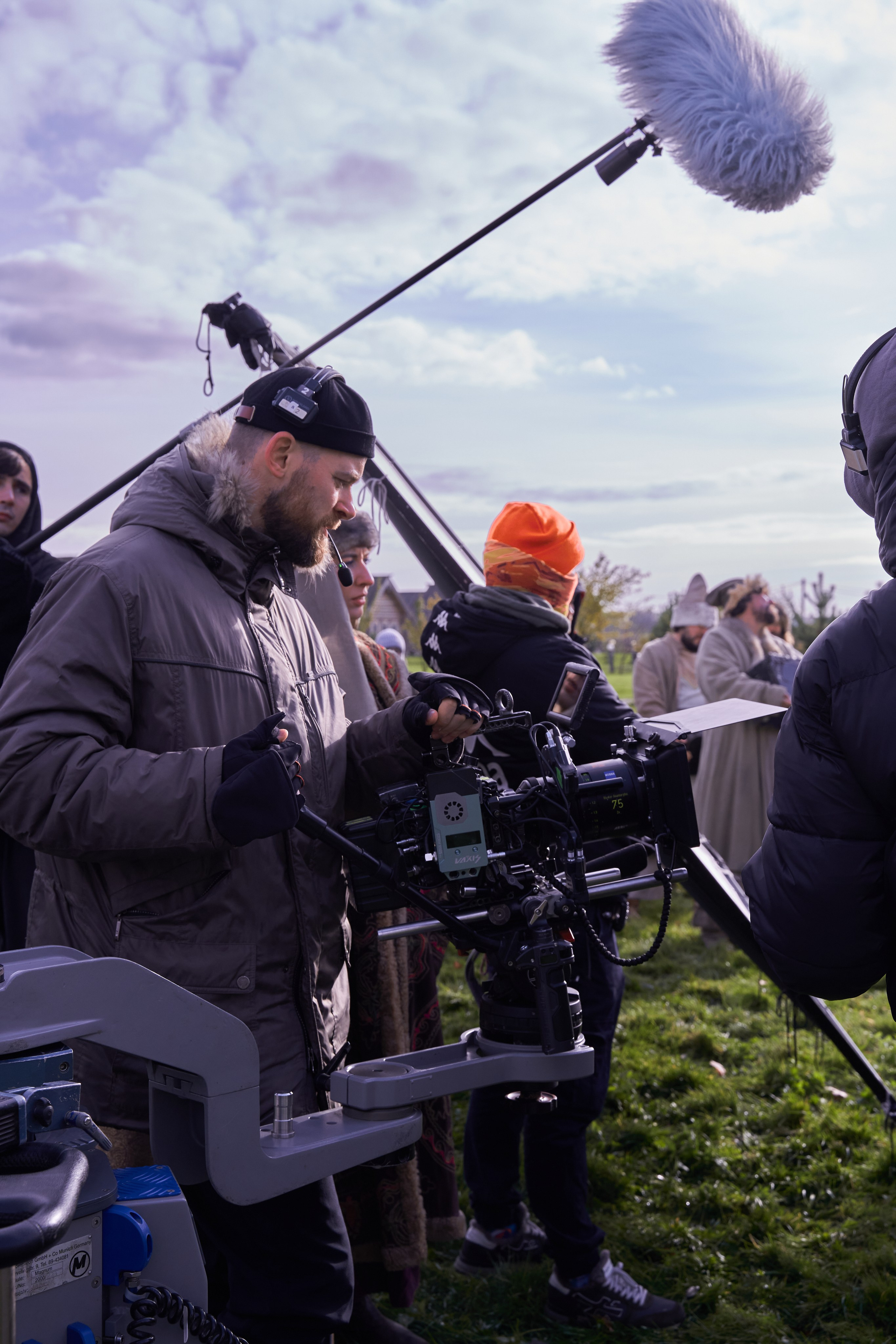 Бекстейдж съемки сериала. Krasnopoliophoto