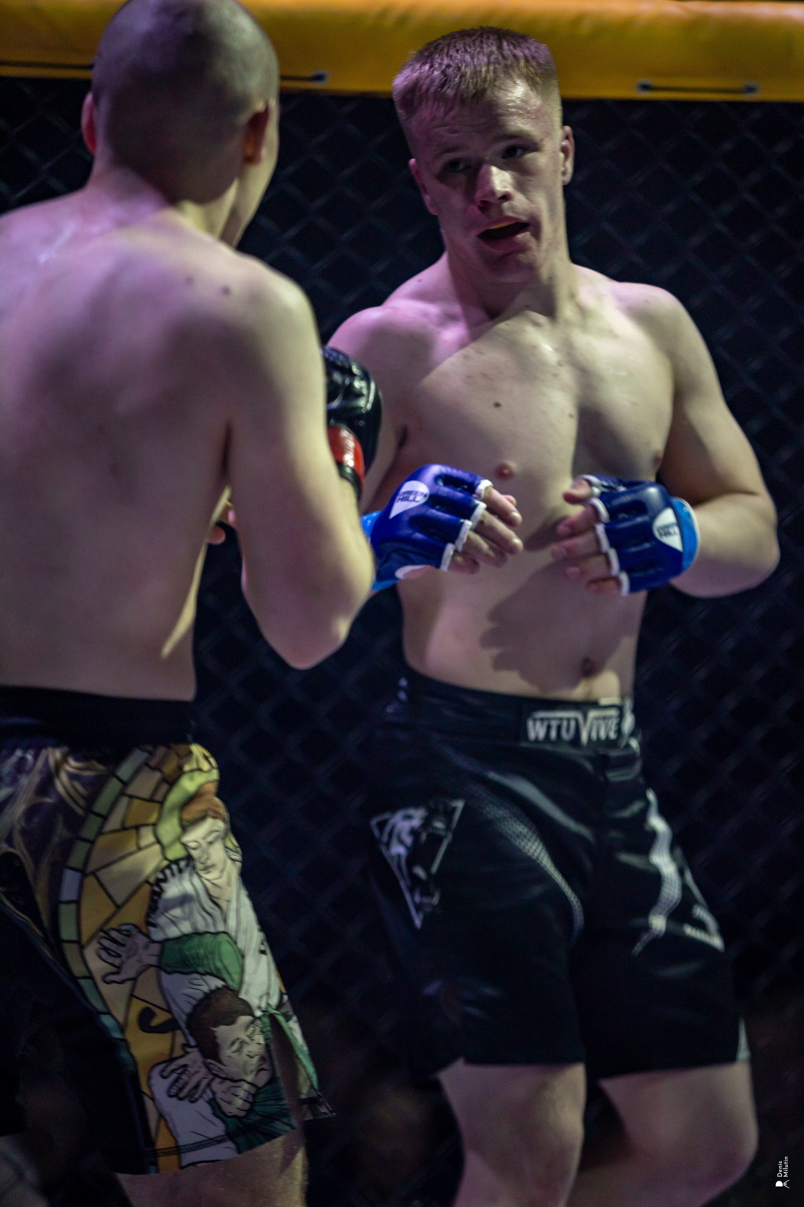 Бои в клетке «Северный Воин». Портретный фотограф Денис Милютин