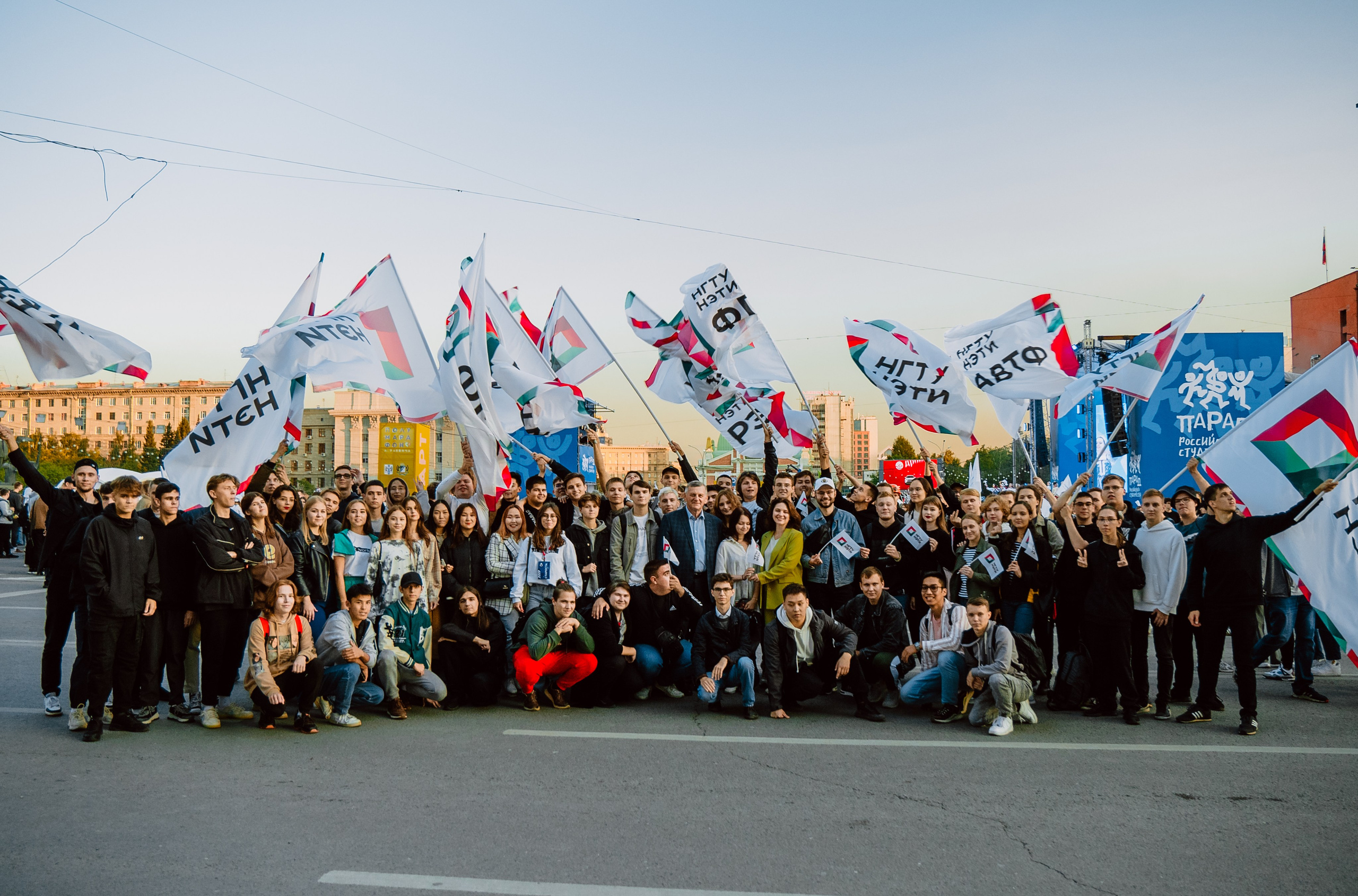 Парад студенчества. Фотограф Новосибирск Вероника Вишневская