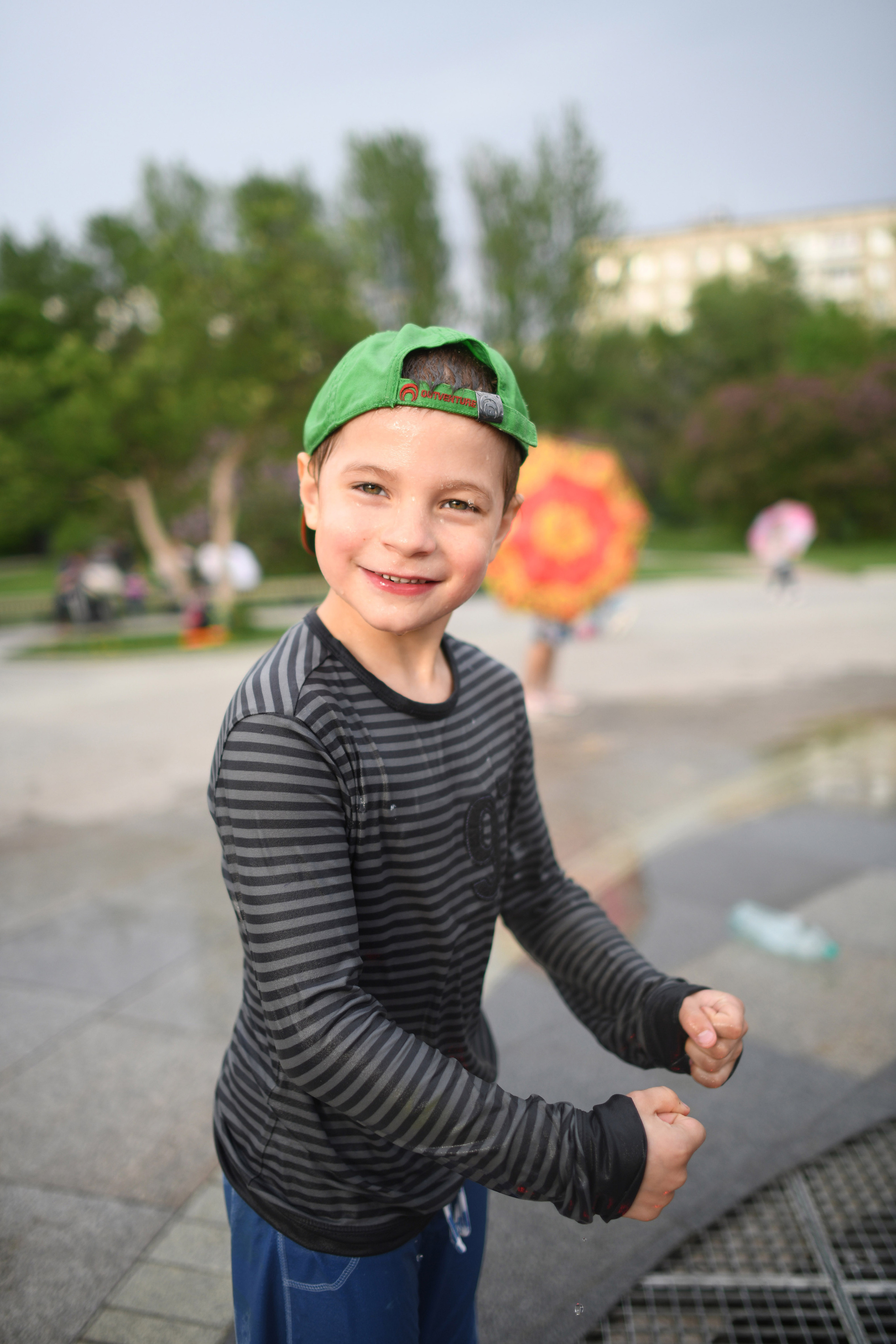 Дети и фонтан. Съёмка Крещения и Венчания в Москве Галина Борисова